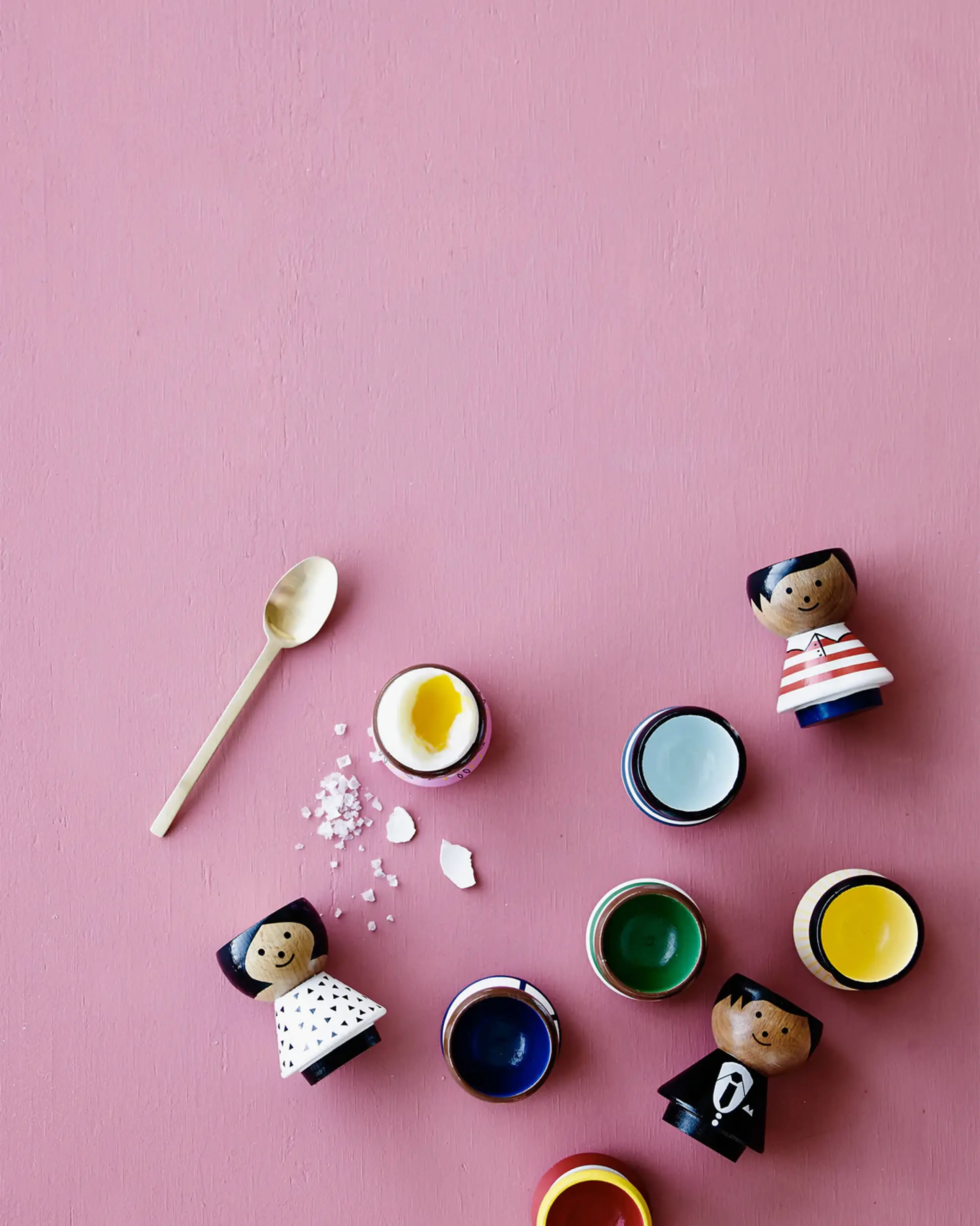 Lucie Kaas - Figuur - Bordfolk Girl Egg Cup - Andrea