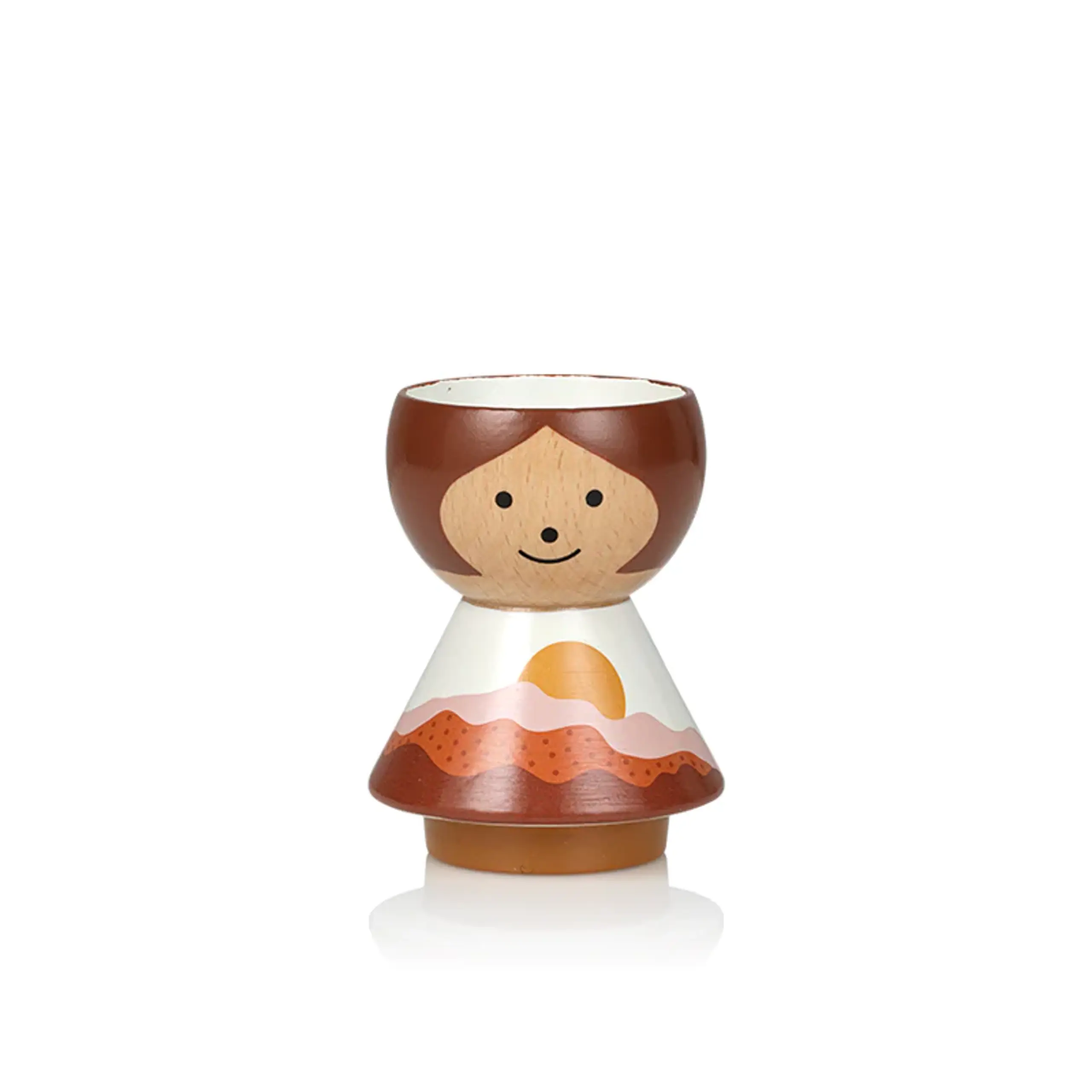 Lucie Kaas - Figure - Bordfolk Girl Egg Cup - Mika