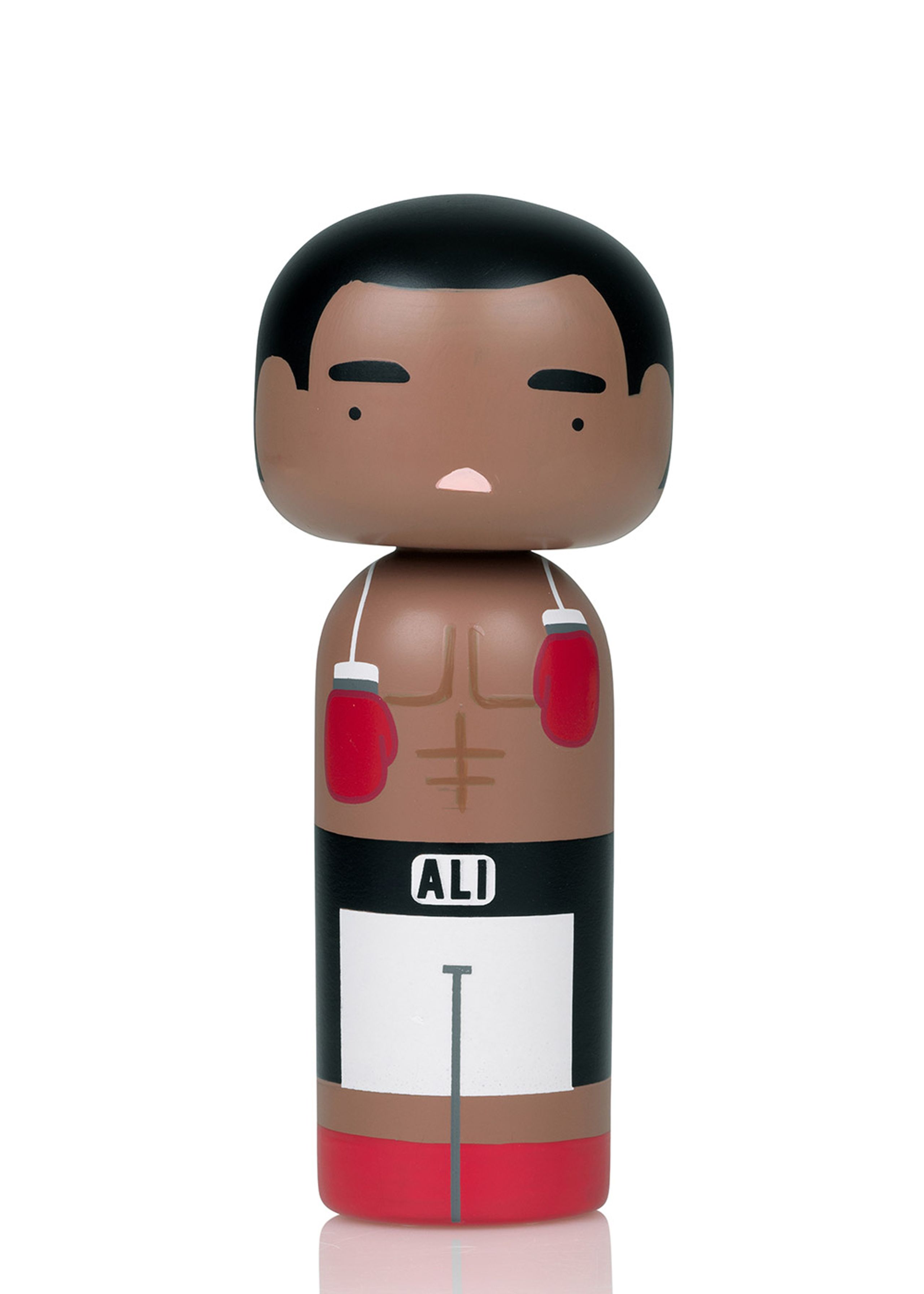 Lucie Kaas - Figur - Sketch.inc Kokeshi dolls - Muhammad Ali - Muhammad Ali