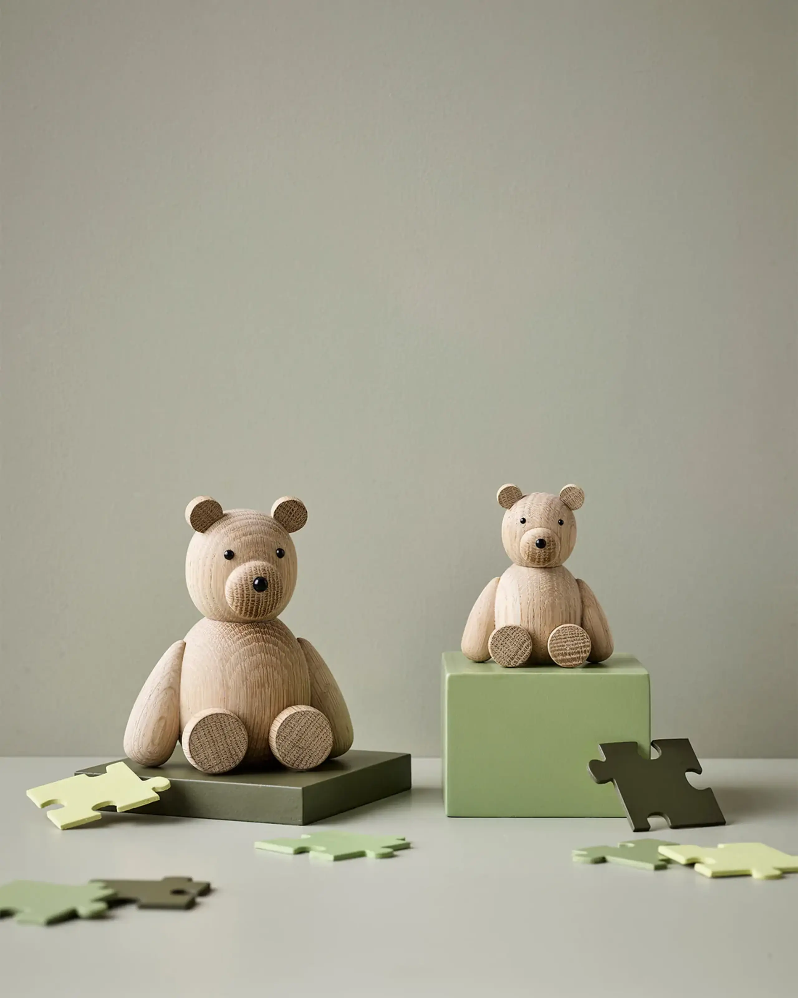 Lucie Kaas - Figure - Teddy - Small - Oak