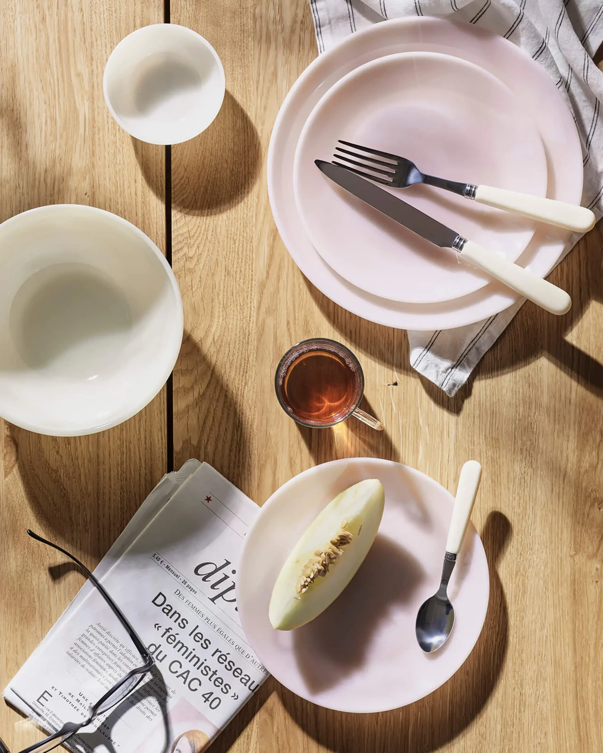 Lucie Kaas - Glass - Milk Drinking Glass - Vanilla