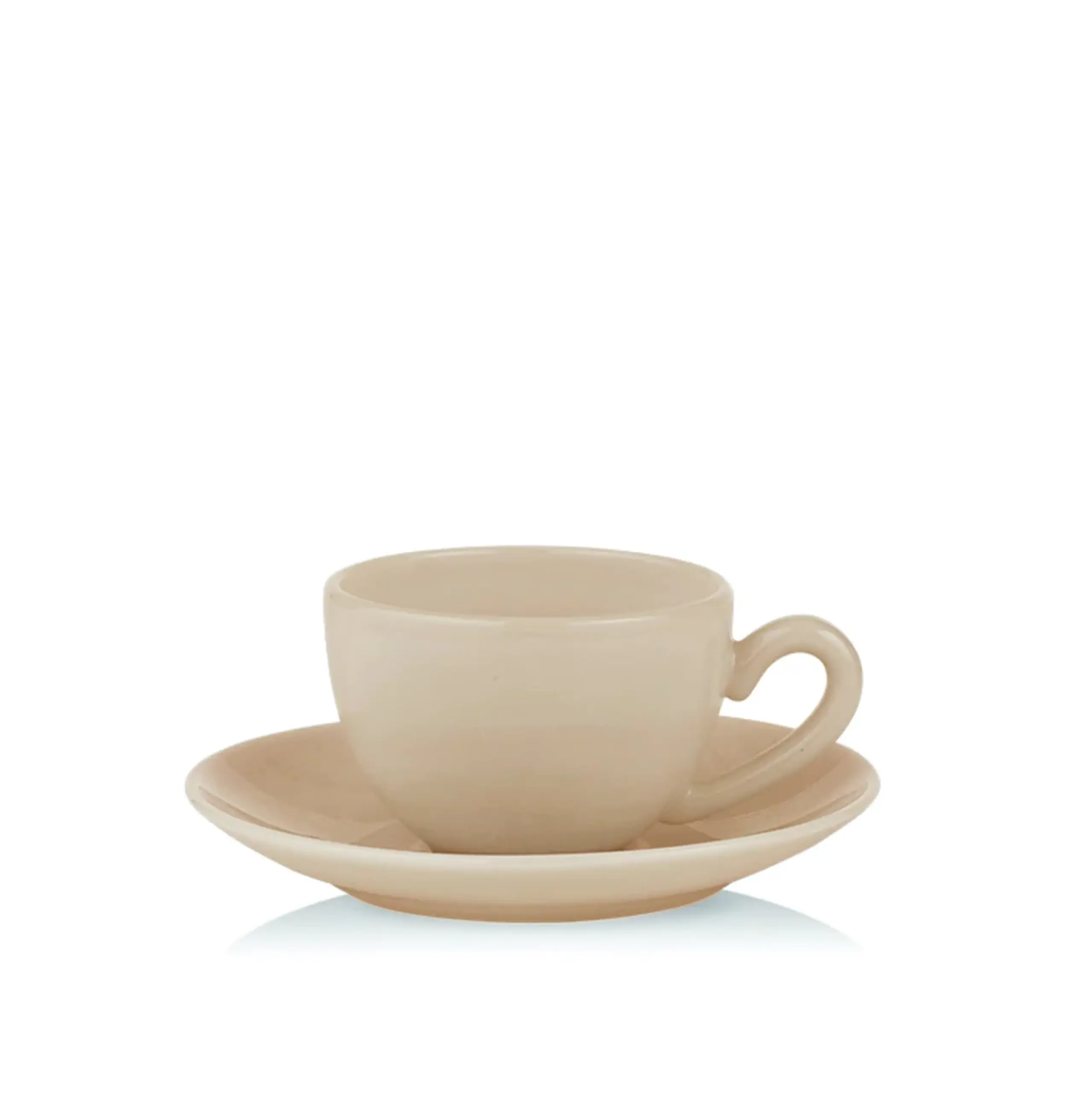 Lucie Kaas - Kop - Milk Cup W. Saucer - Almond