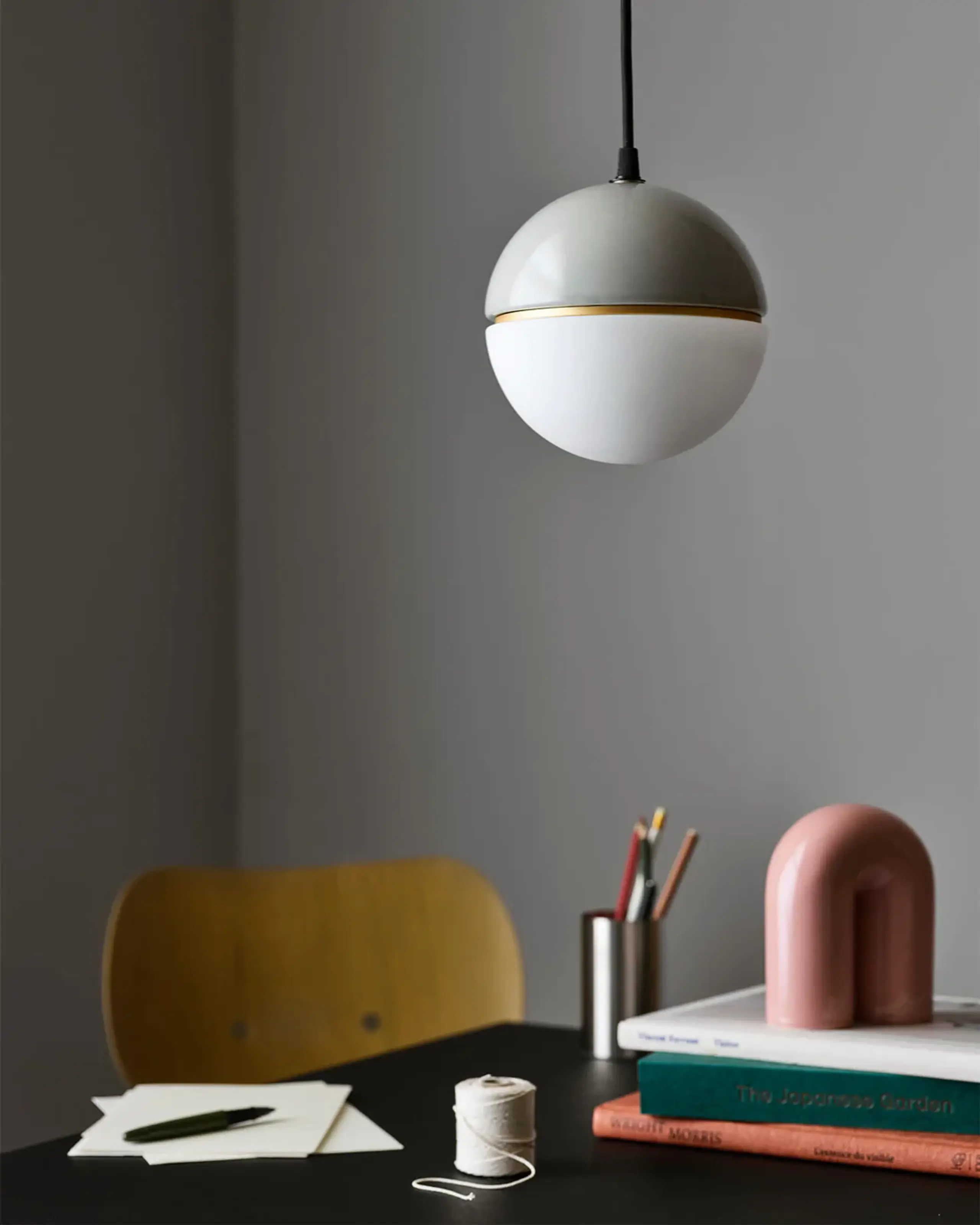 Lucie Kaas - Lamp - Macaroon Pendant Lamp - Light Grey - S