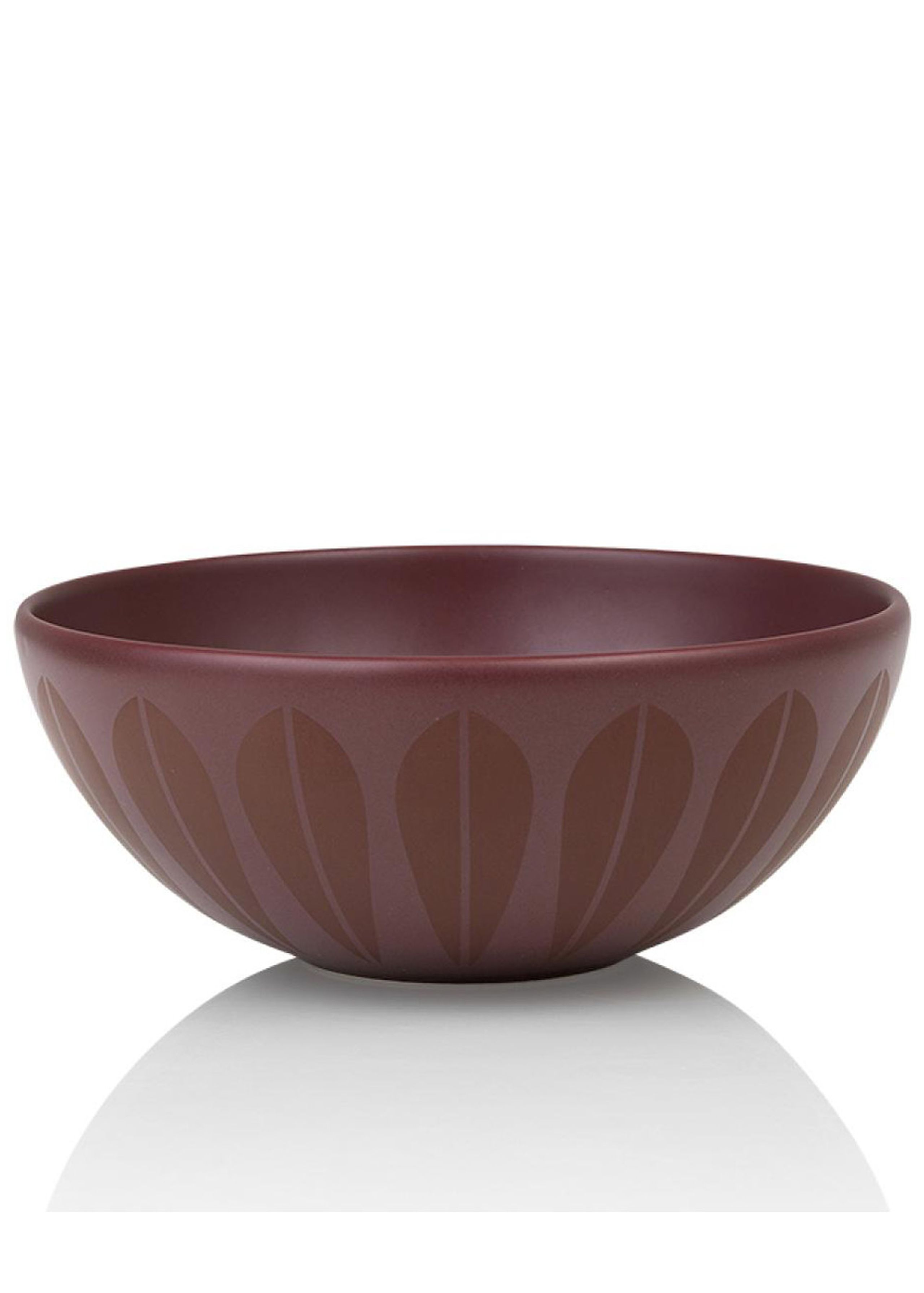 Lucie Kaas - Schüssel - Lotus Bowl - Extra Large - Dark Red