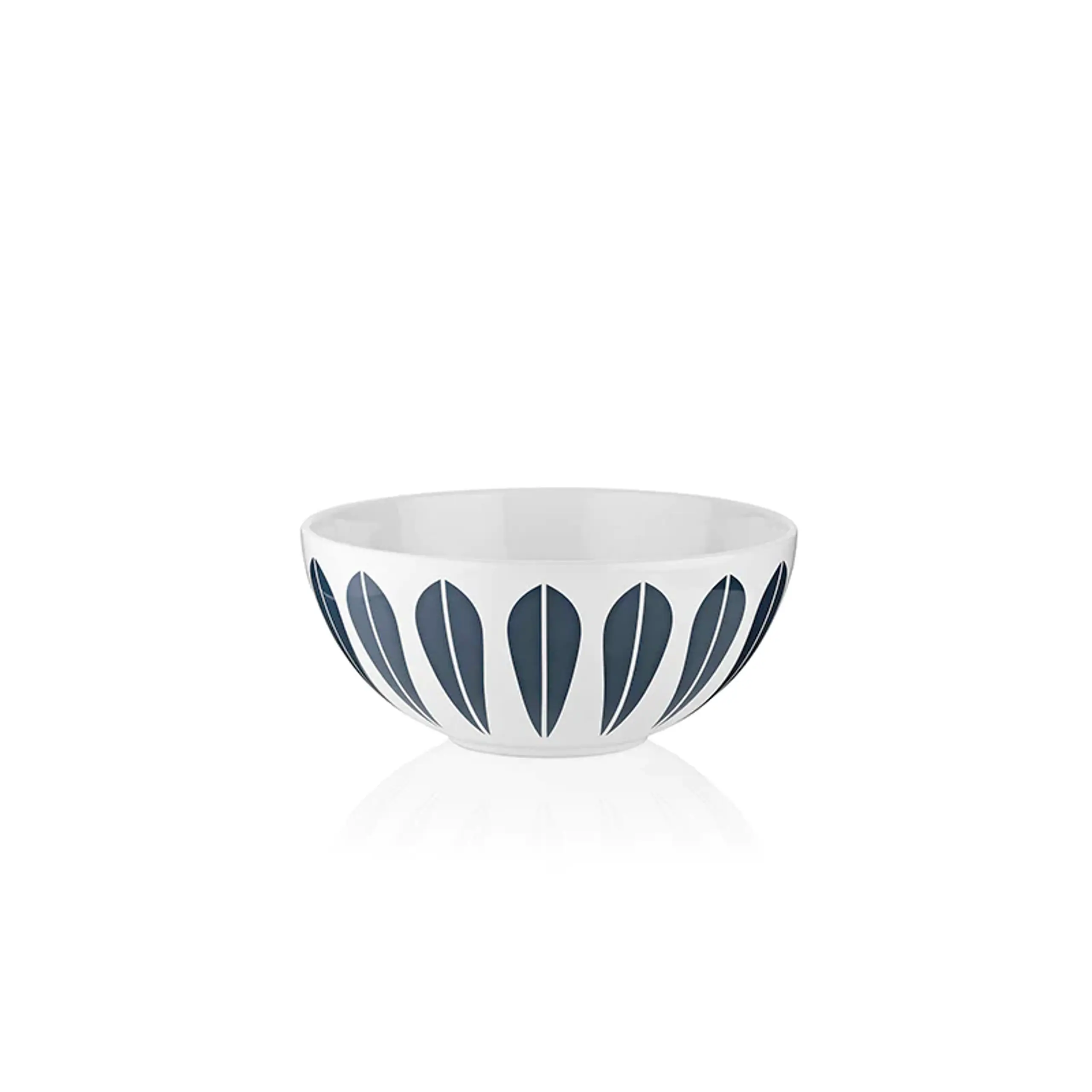 Lucie Kaas - Skål - Lotus Bowls - Dark Blue Pattern - Small