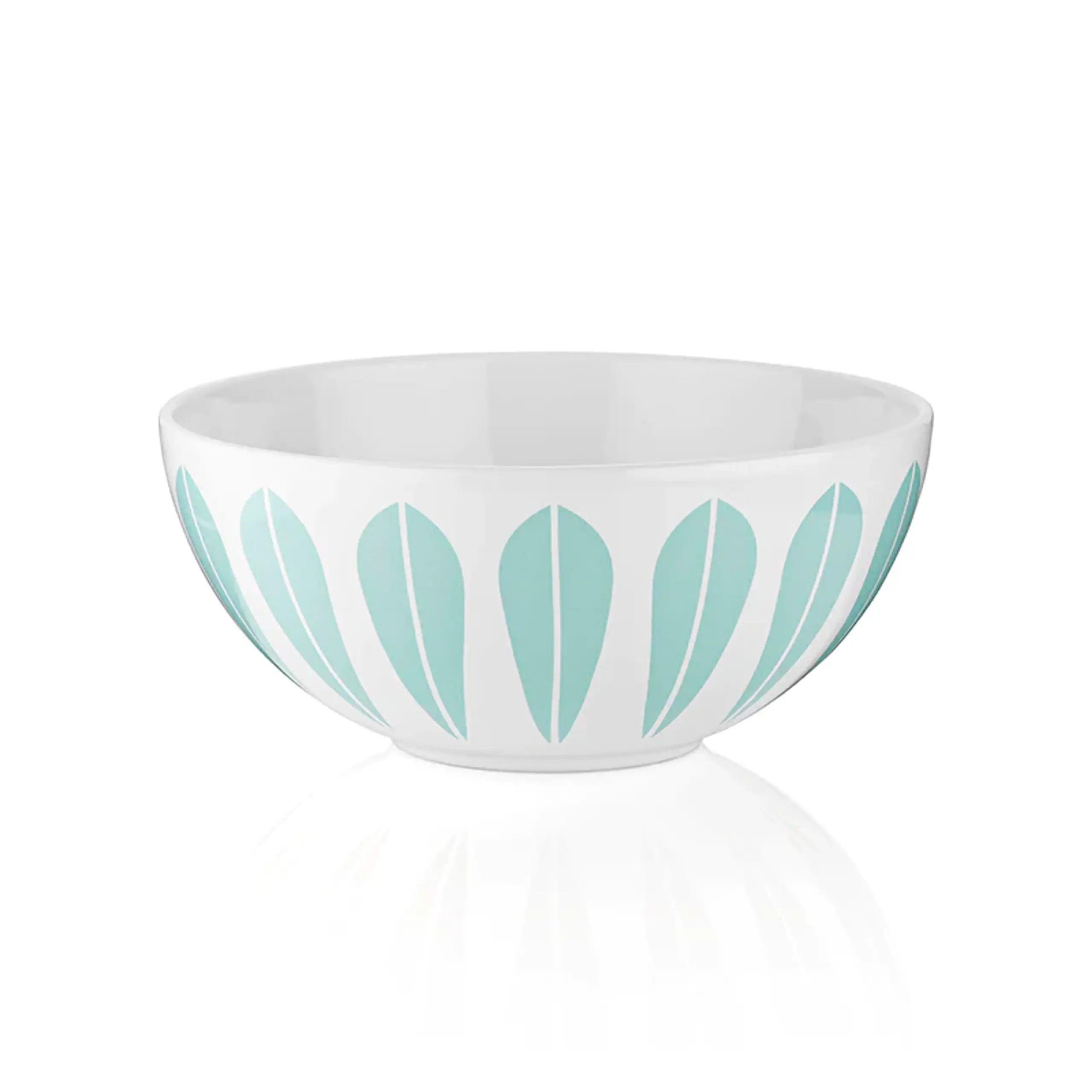 Lucie Kaas - Skål - Lotus Bowls - Mint Green Pattern - Large