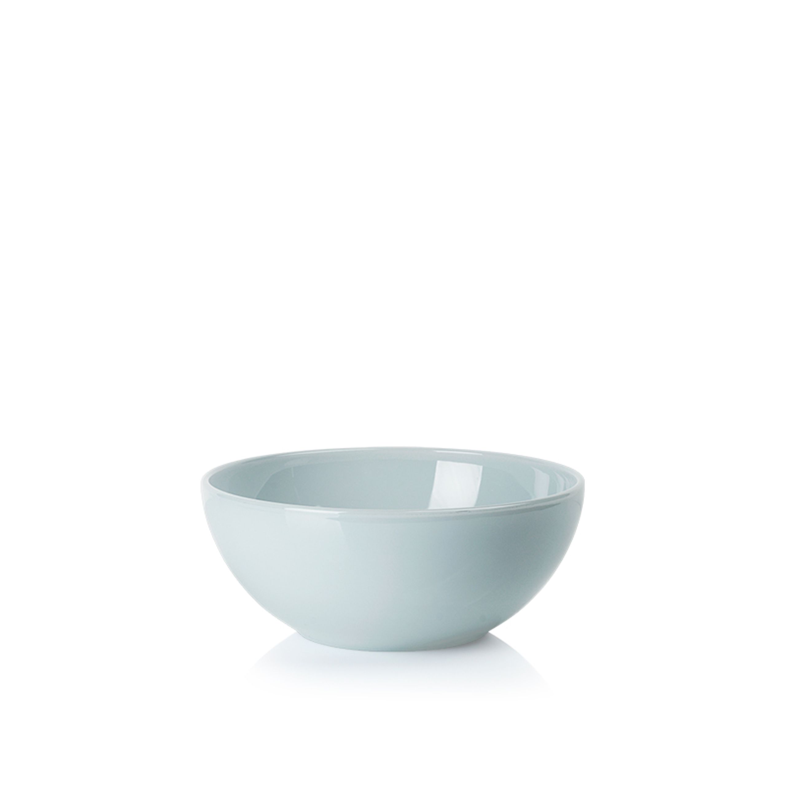 Lucie Kaas - Bowl - Milk Bowl - Medium Blue Fog
