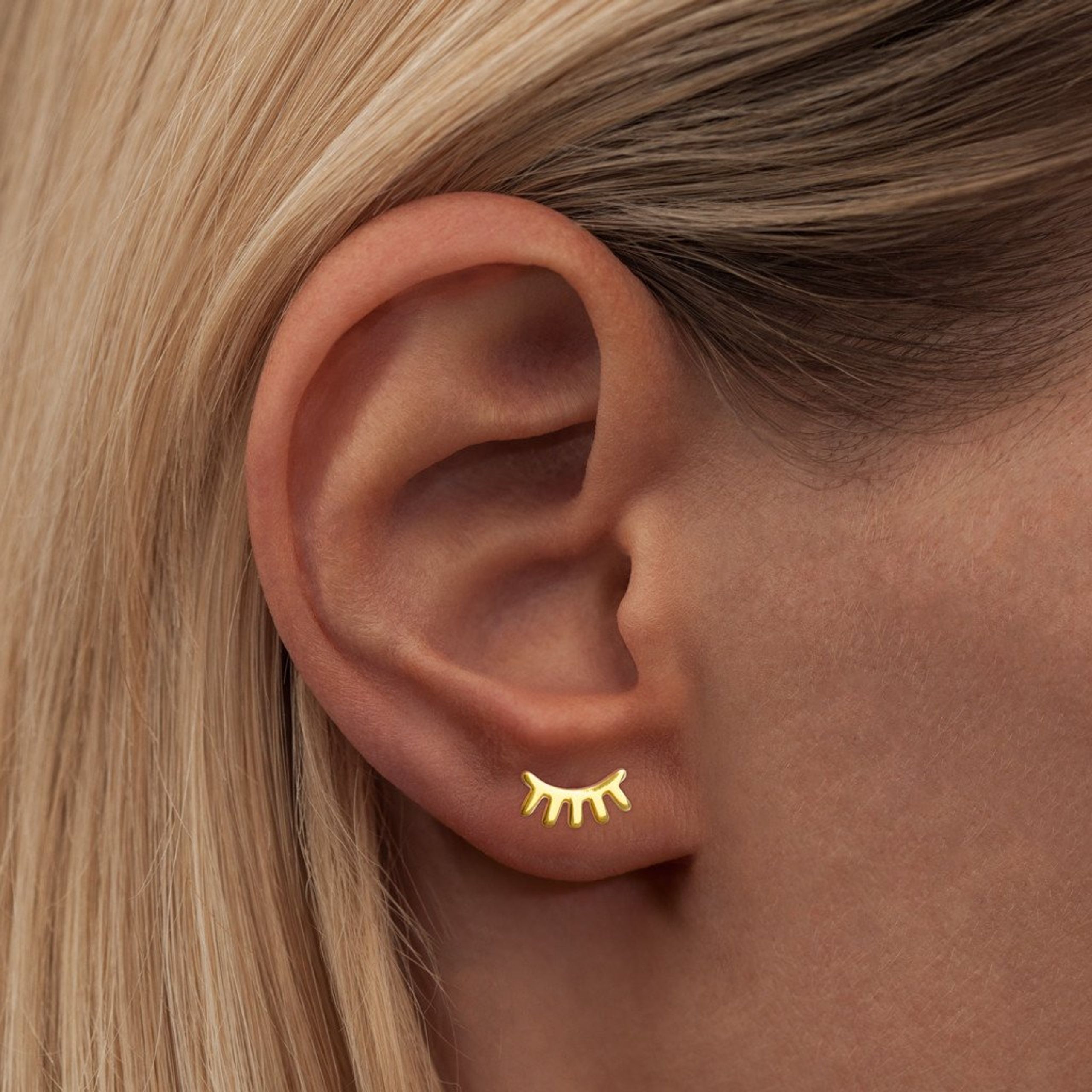 LULU Copenhagen - Earring - BLINK - Gold