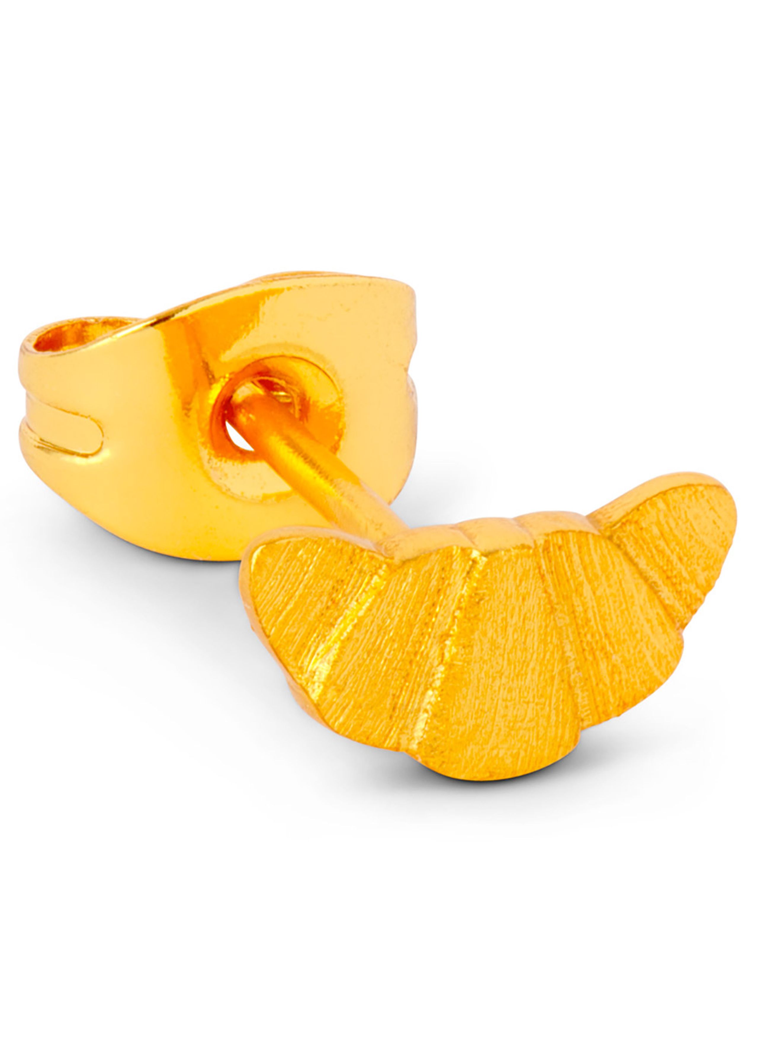 LULU Copenhagen - Earring - Croissant Ear Stud - Gold