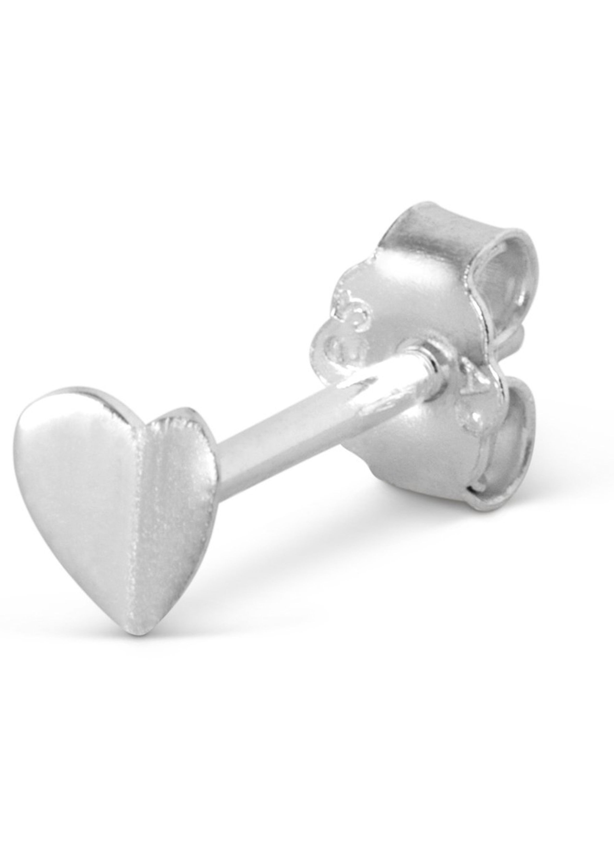 LULU Copenhagen - Ohrring - HEART WINGS - Silver
