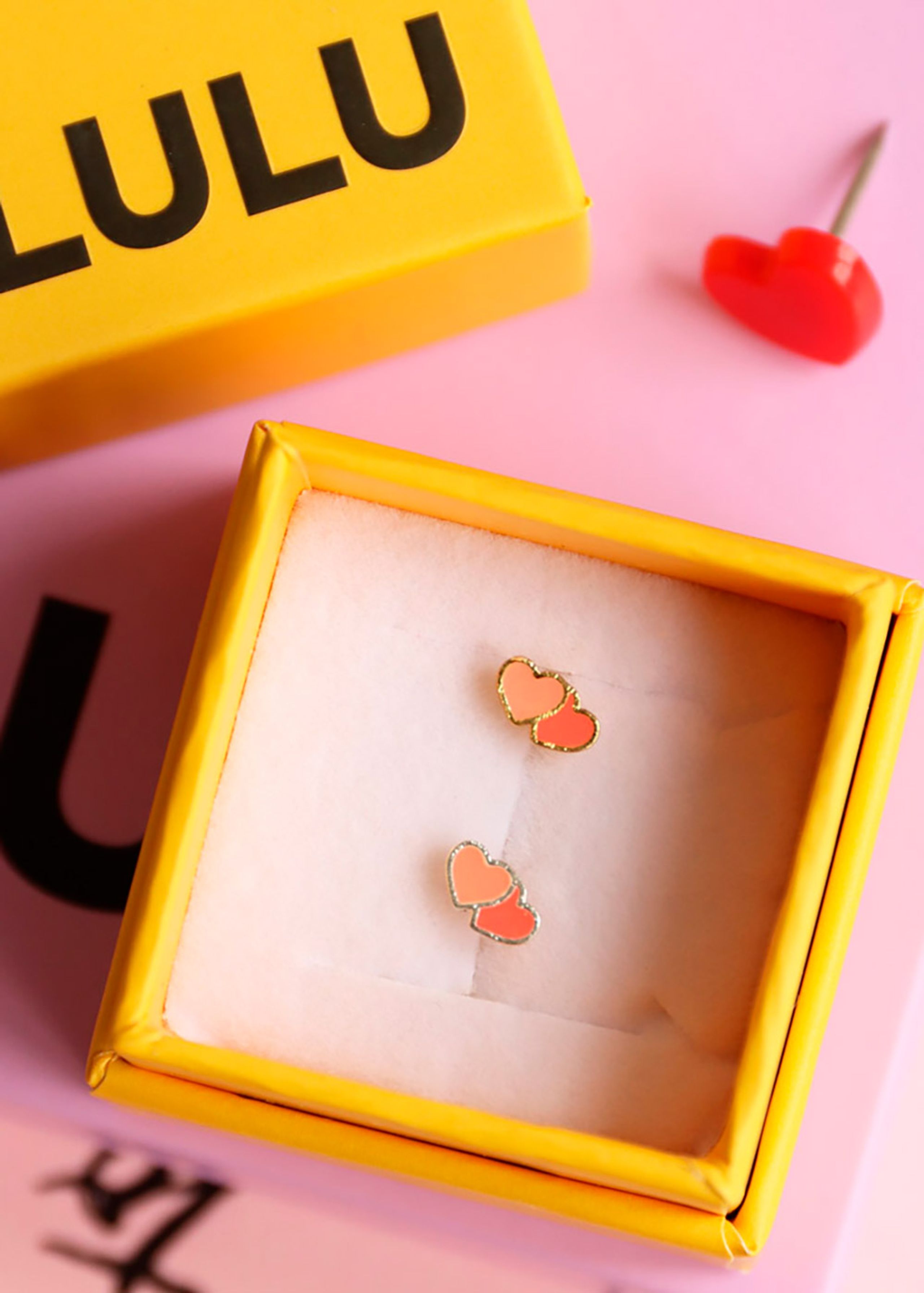 LULU Copenhagen - Ørering - 2Hearts - Goldplated