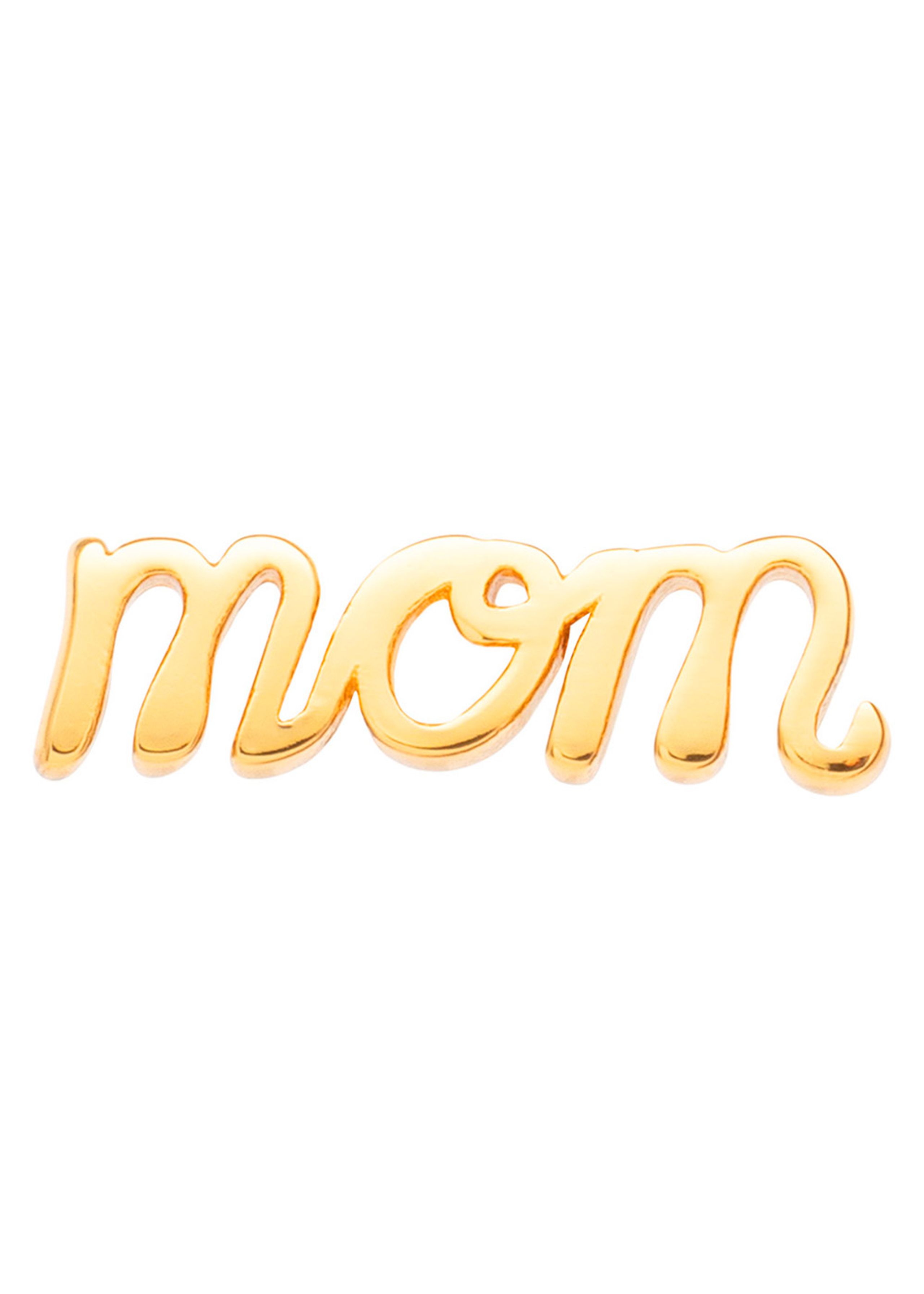 LULU Copenhagen - Earring - For My Mom earring - Gold Plated