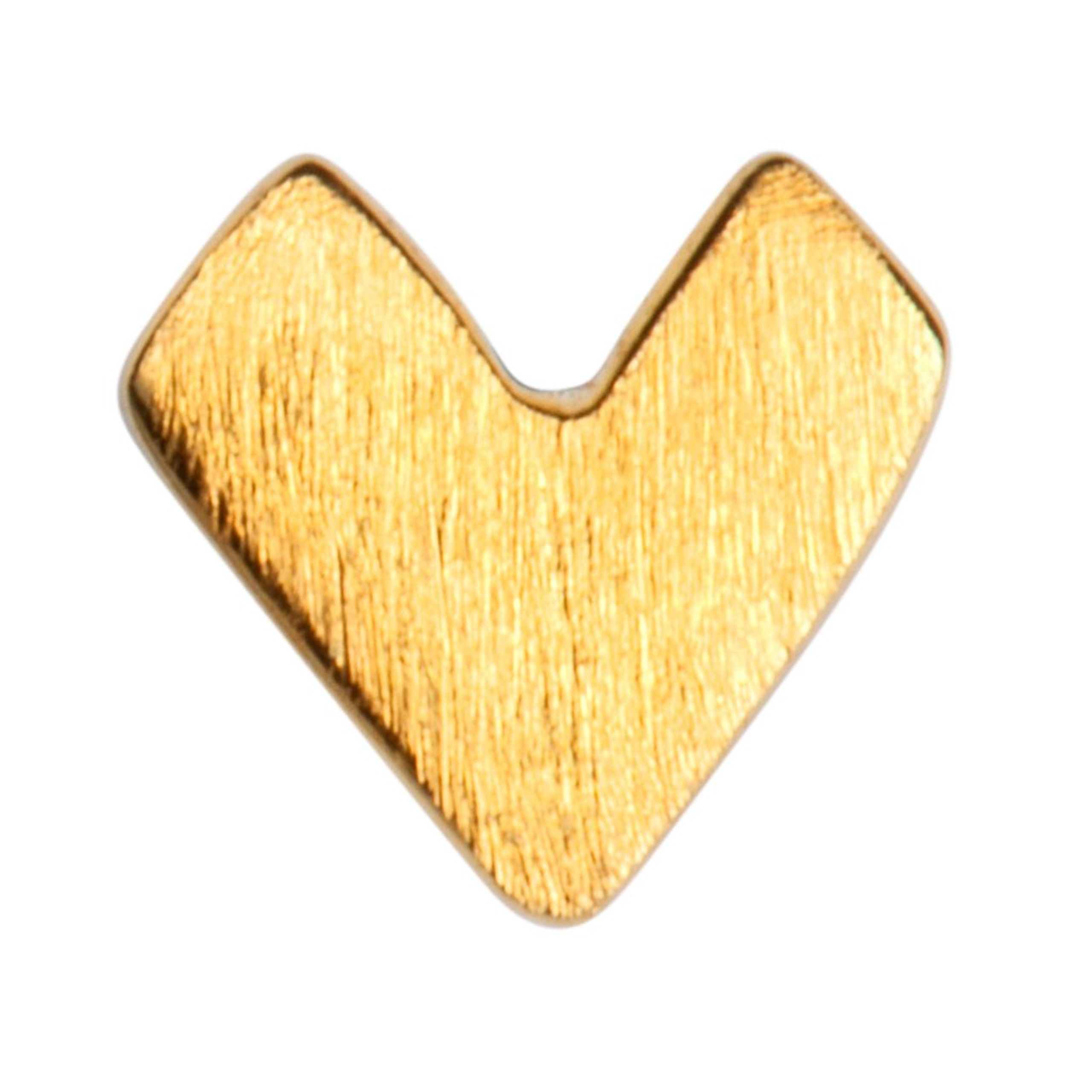 LULU Copenhagen - Earring - PIXEL LOVE - Gold