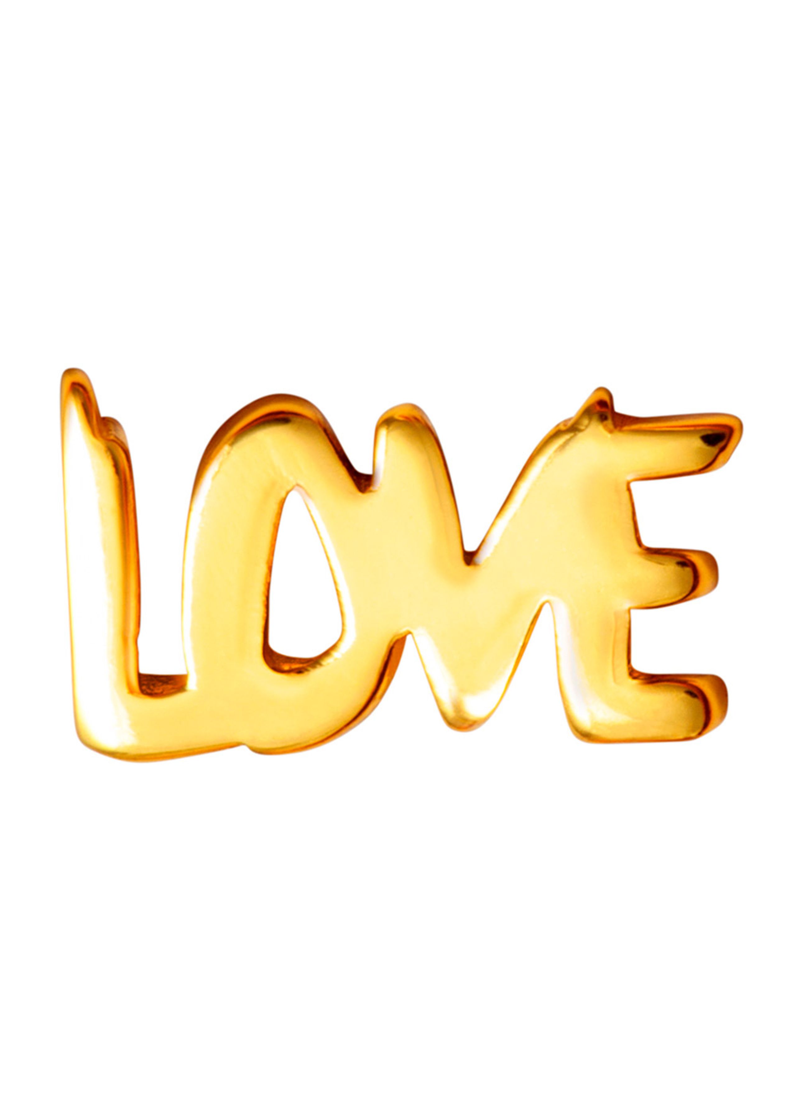 LULU Copenhagen - Ørering - Word Love - Gold