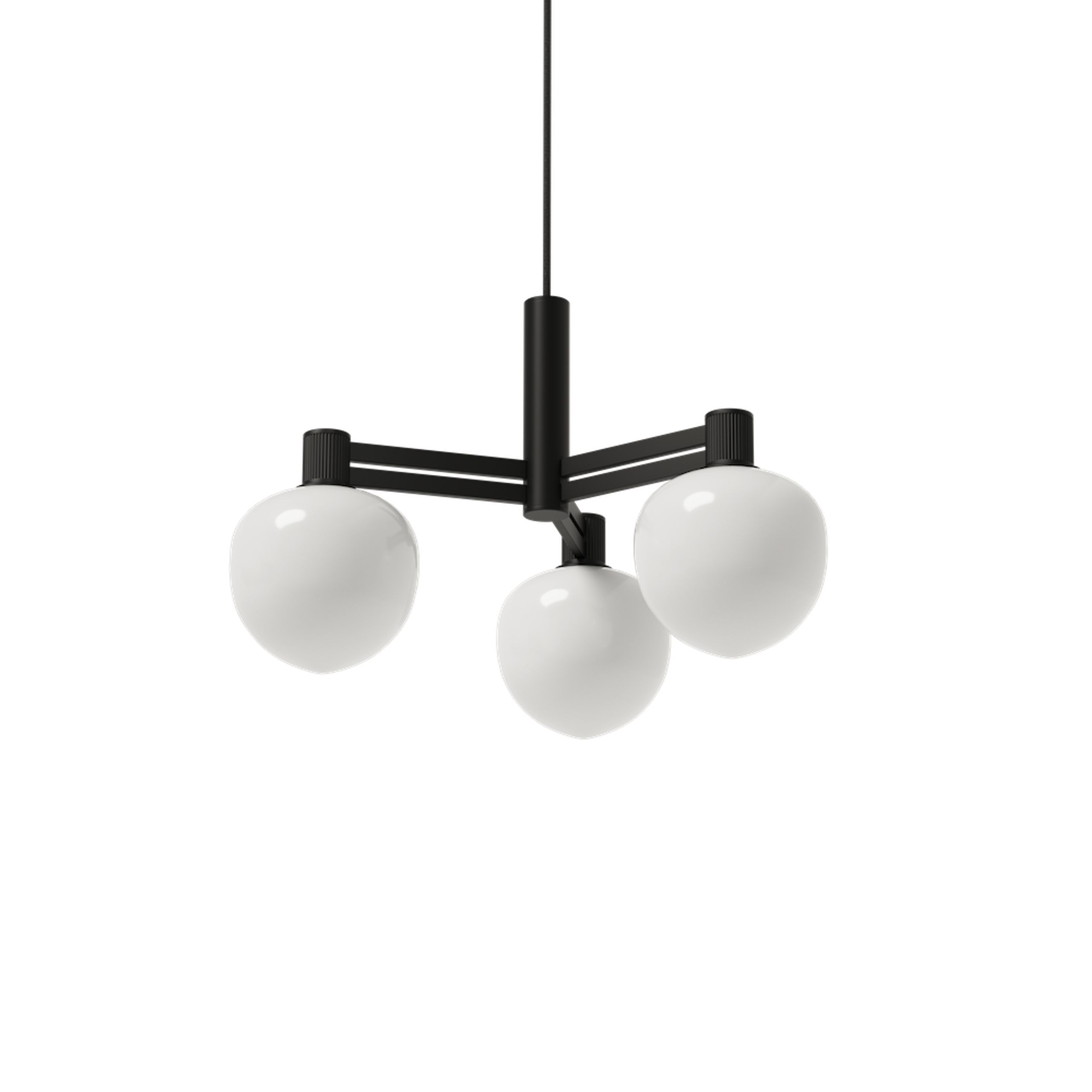LYFA - Pendant Lamp - Memoir Chandelier 120 Iii B - Black