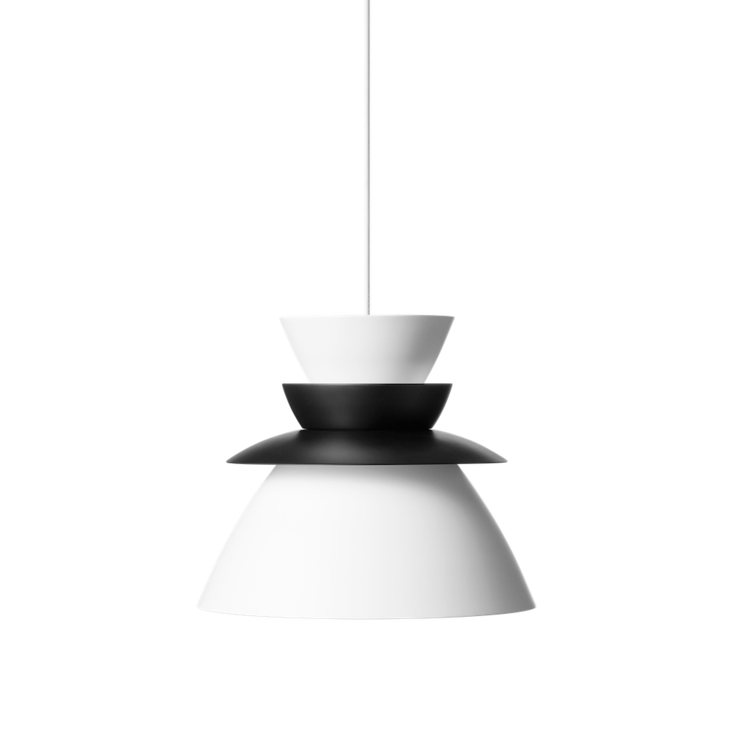 LYFA - Pendant Lamp - Sundower / pendant - Black / Ø400