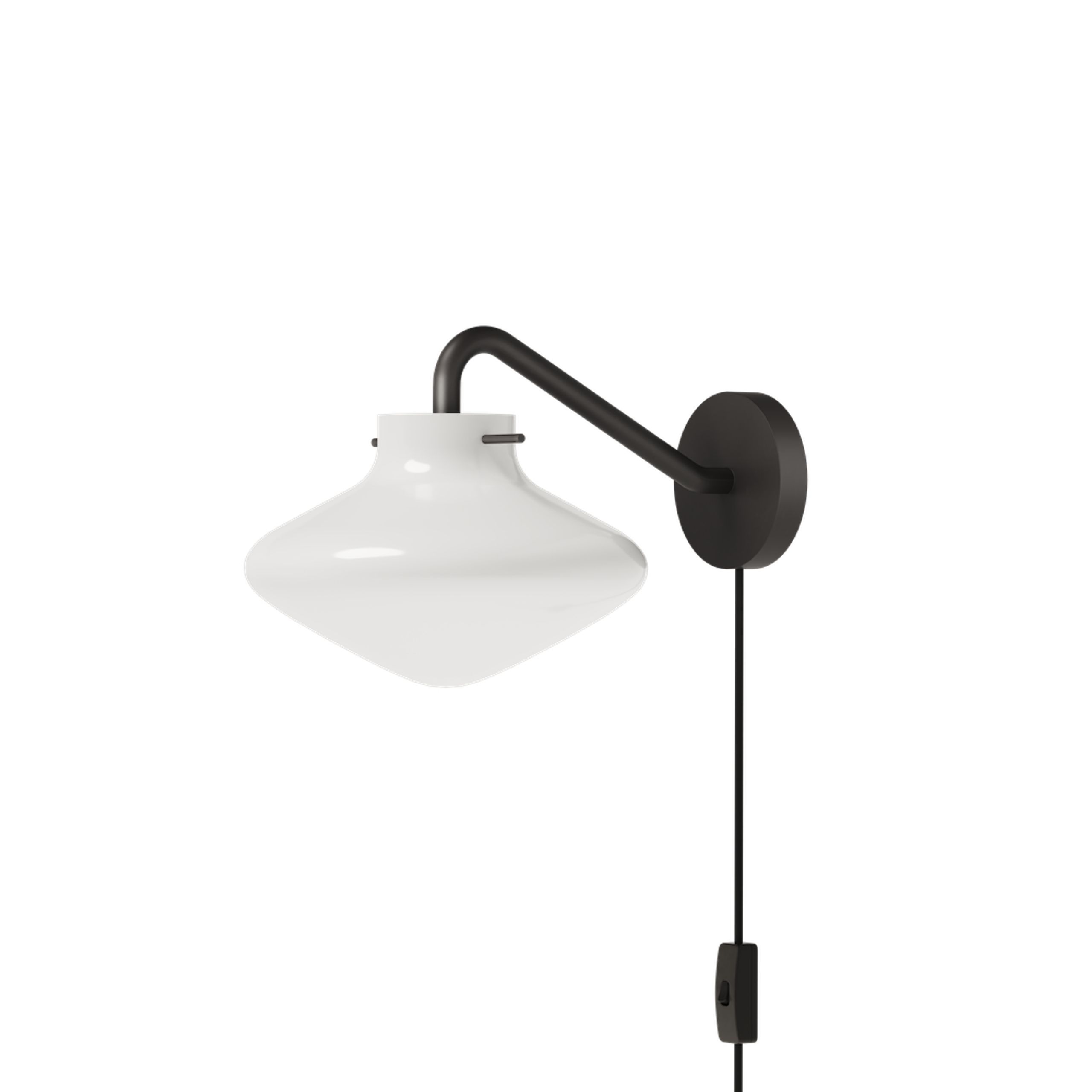 LYFA - Wall lamp - Repose Wall 175 B - Black