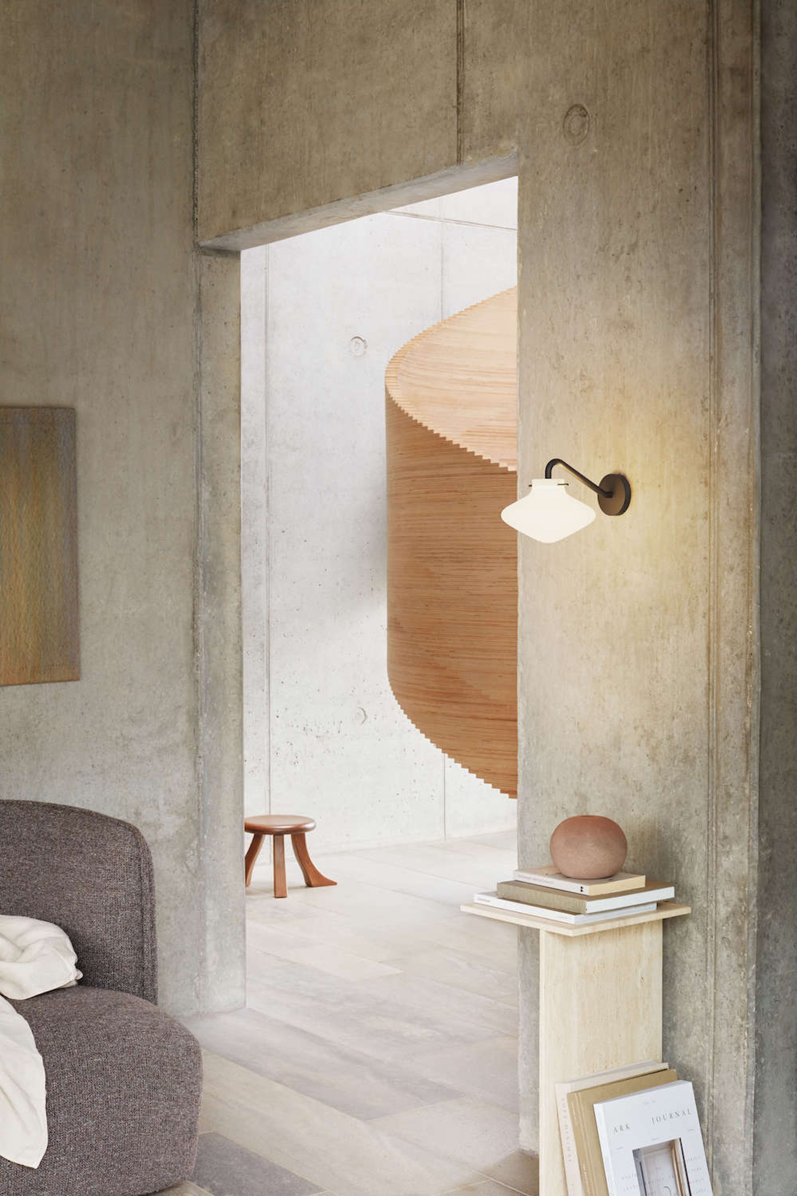 LYFA - Wall lamp - Repose Wall 175 B - Black