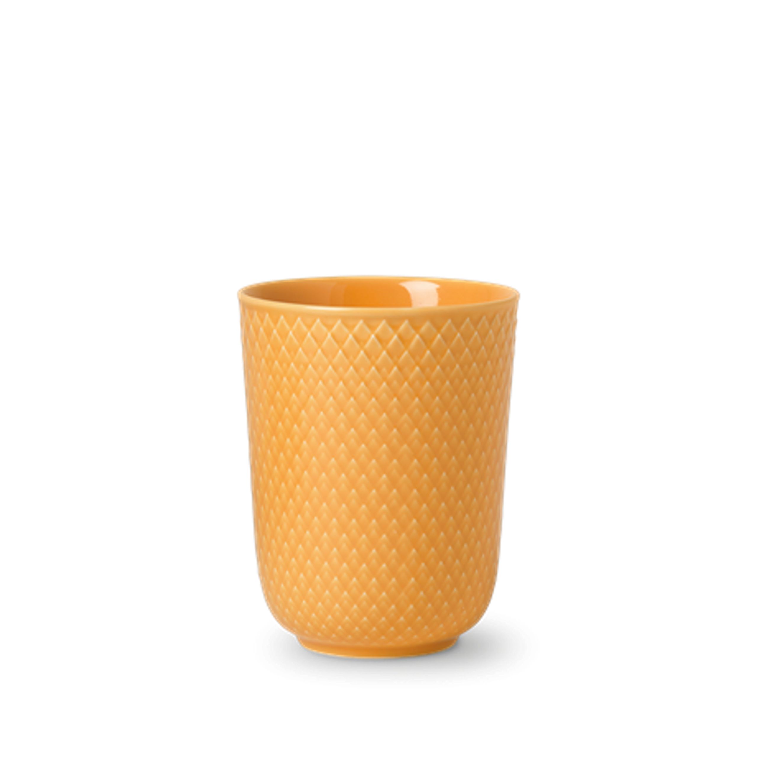Lyngby Porcelain - Tasse - Rhombe Mug 33 cl - Yellow