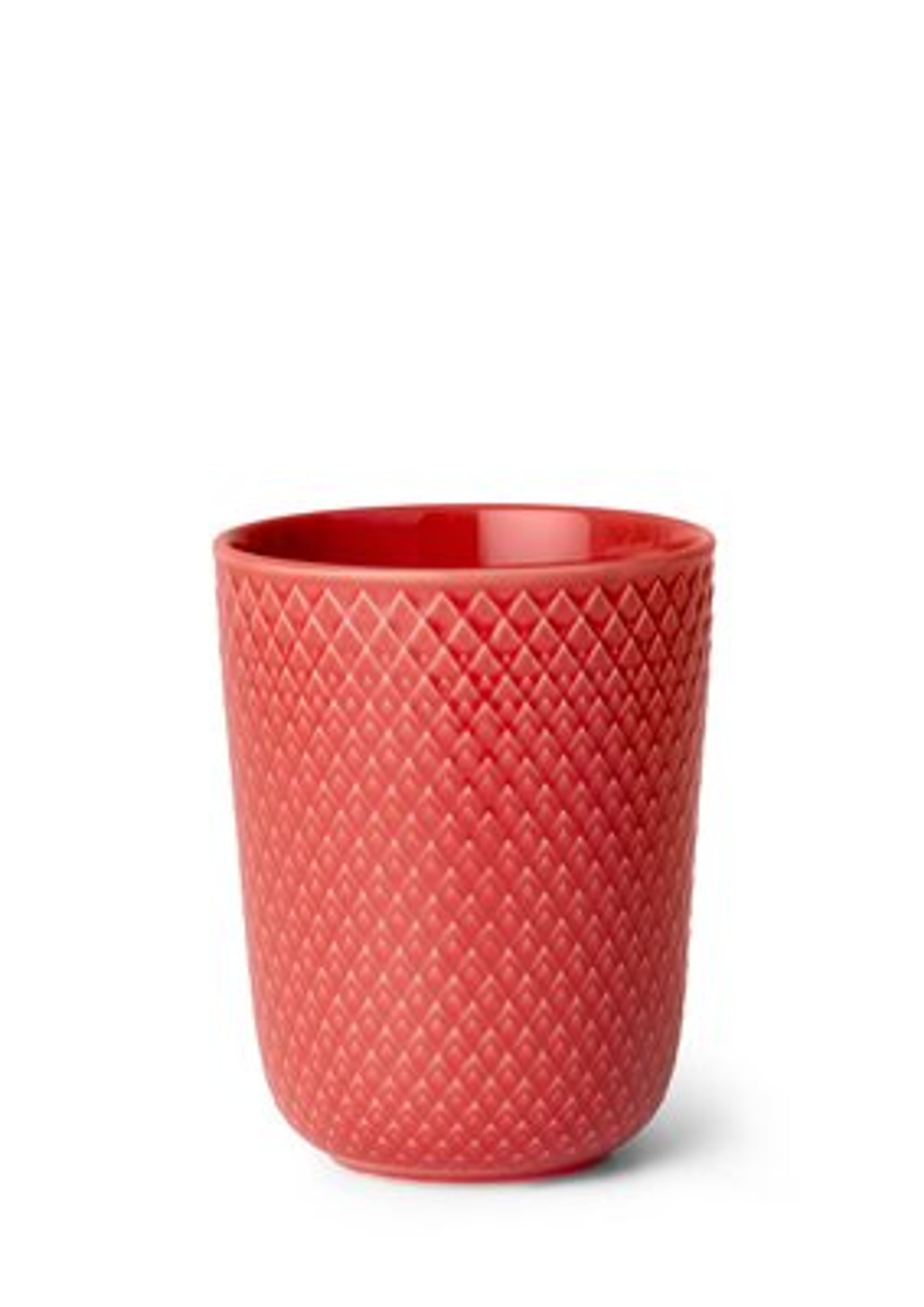 Lyngby Porcelain - Krus - Rhombe Krus 33 cl - Koral