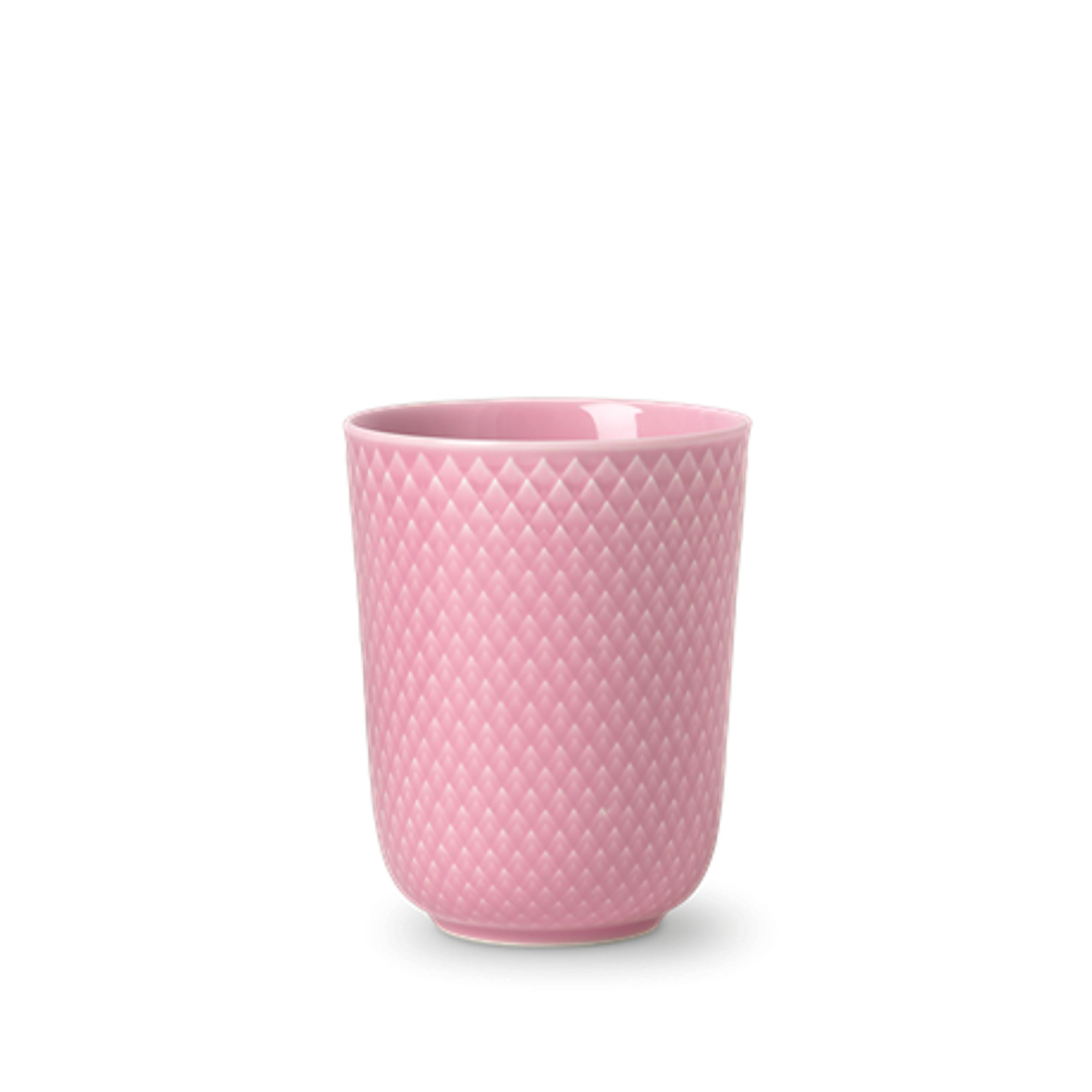 Lyngby Porcelain - Mug - Rhombe Krus 33 cl - Rose