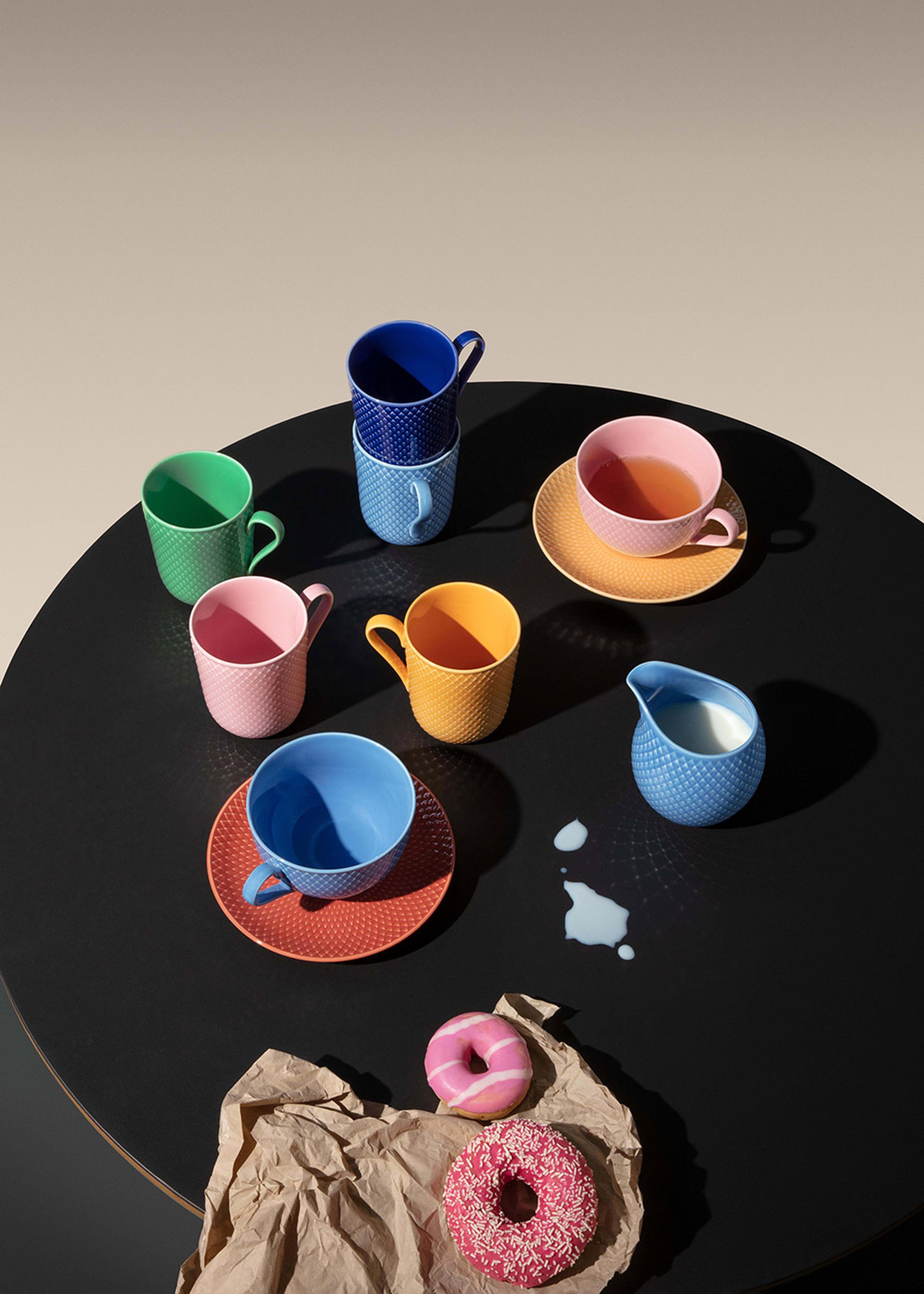 Lyngby Porcelain - Hrnek - Rhombe - Krus med hank - Yellow