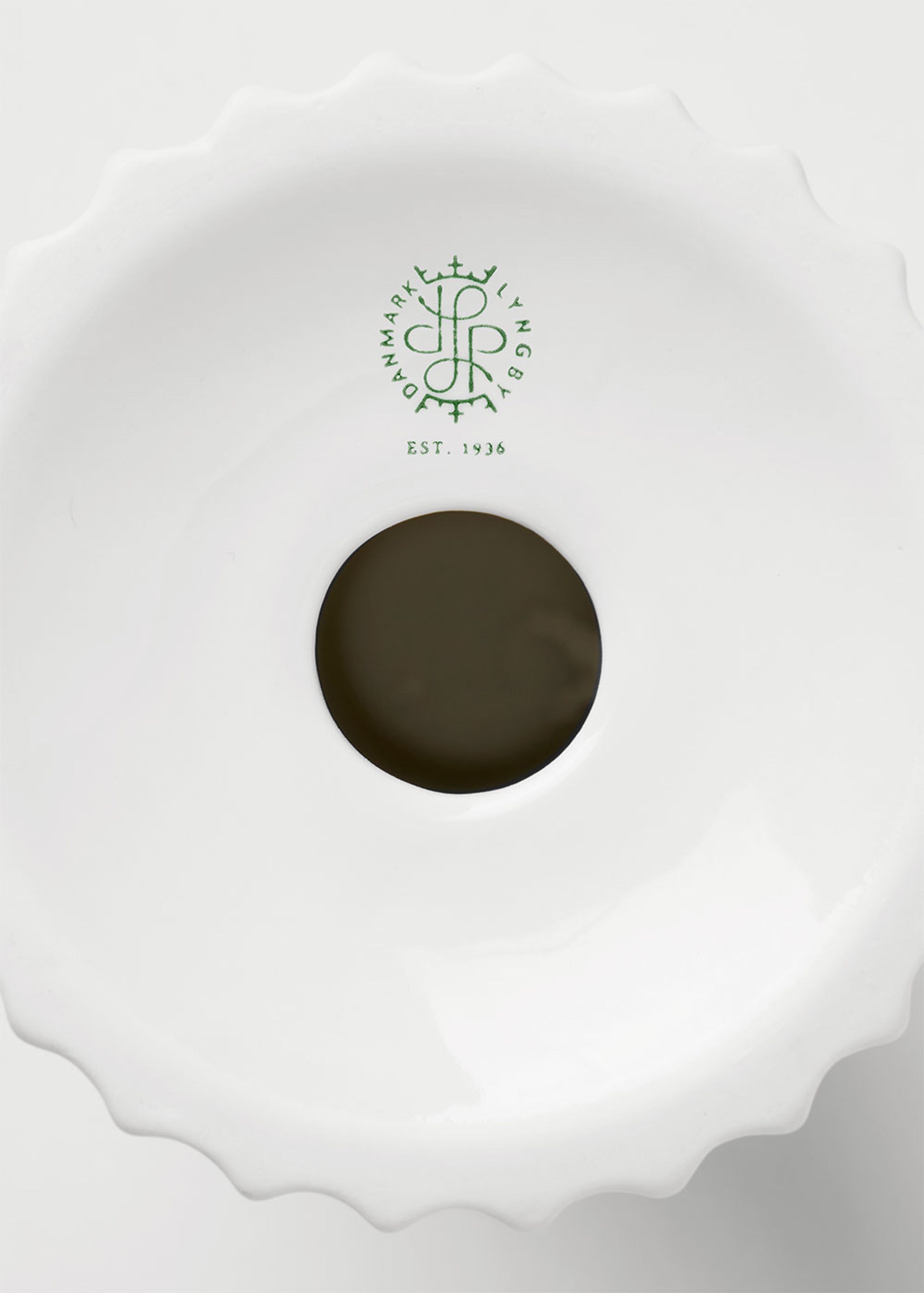 Lyngby Porcelain - Kerzenständer - Lyngby Tura Candle Holder - White