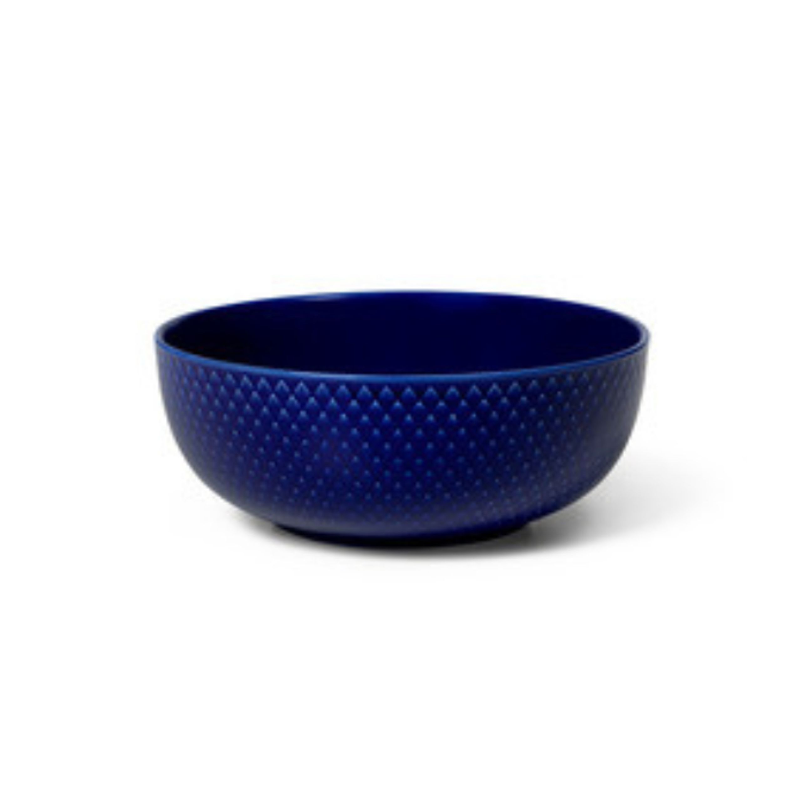 Lyngby Porcelain - Schüssel - Rhombe Color Bowl 15 cm - Dark Blue