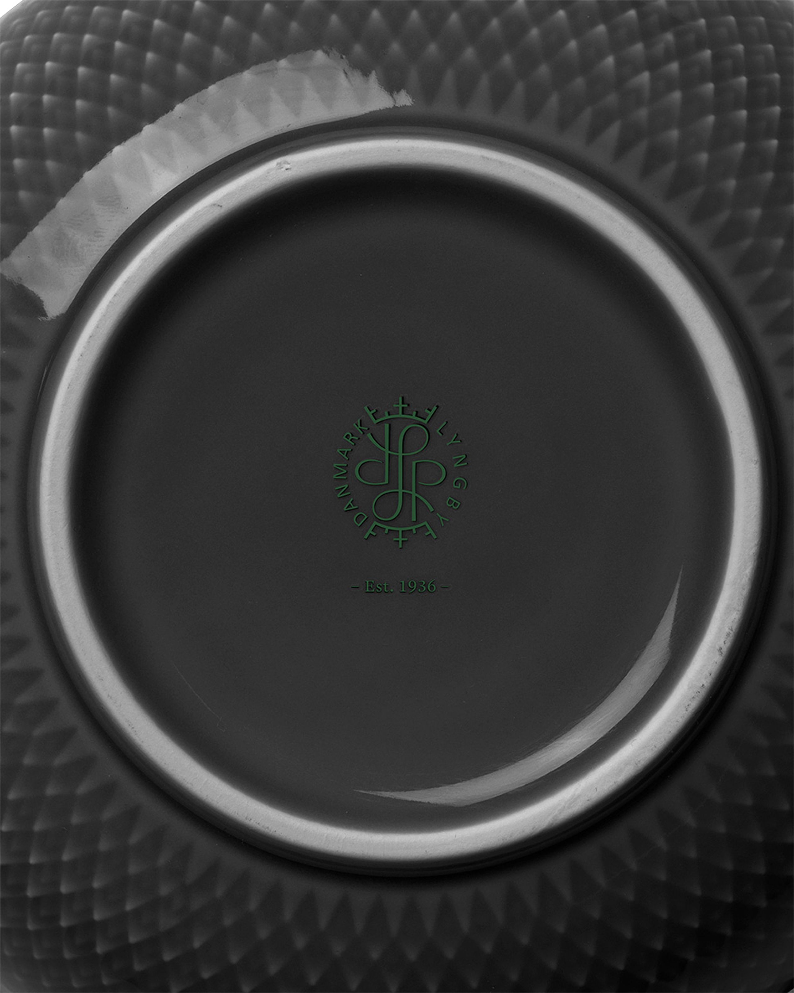 Lyngby Porcelain - Bowl - Rhombe bowl Ø11 cm - Slate