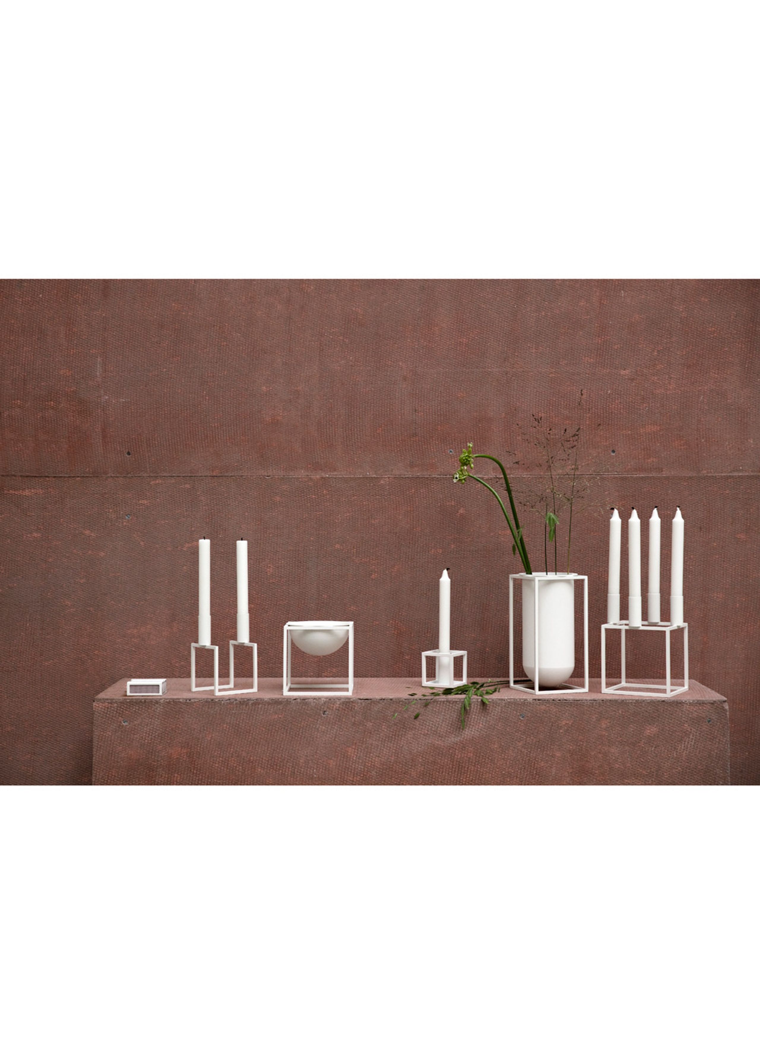  - Ljusstake - Kubus 1 - White