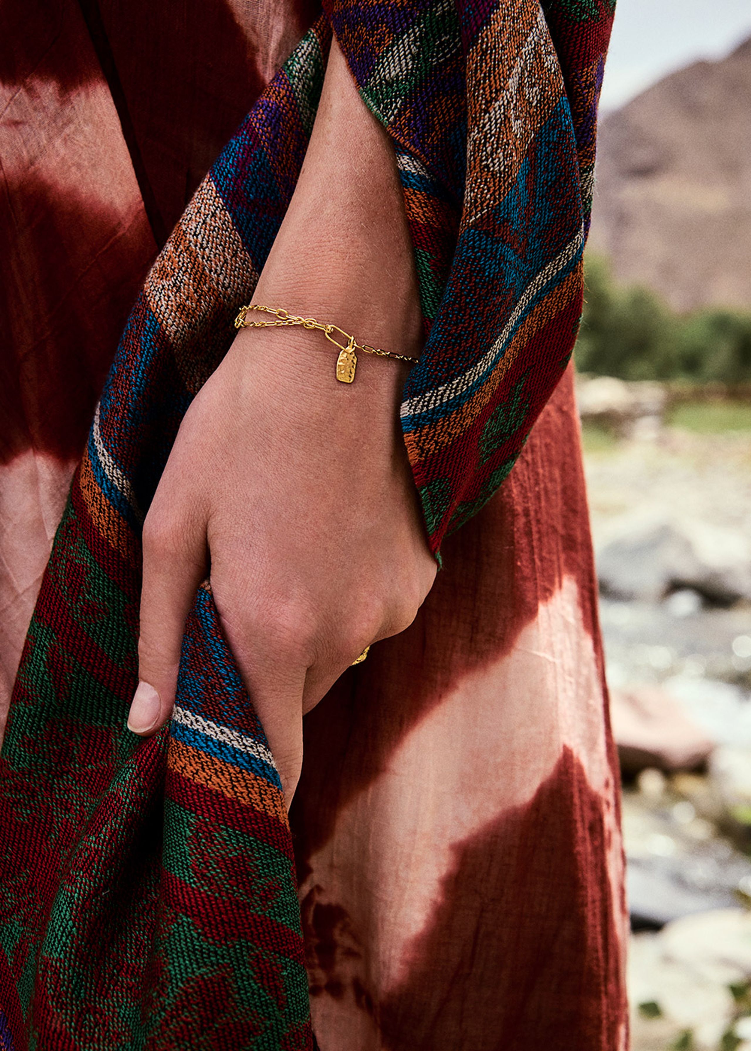 Maanesten - Armbånd - Ash Bracelet - Guld