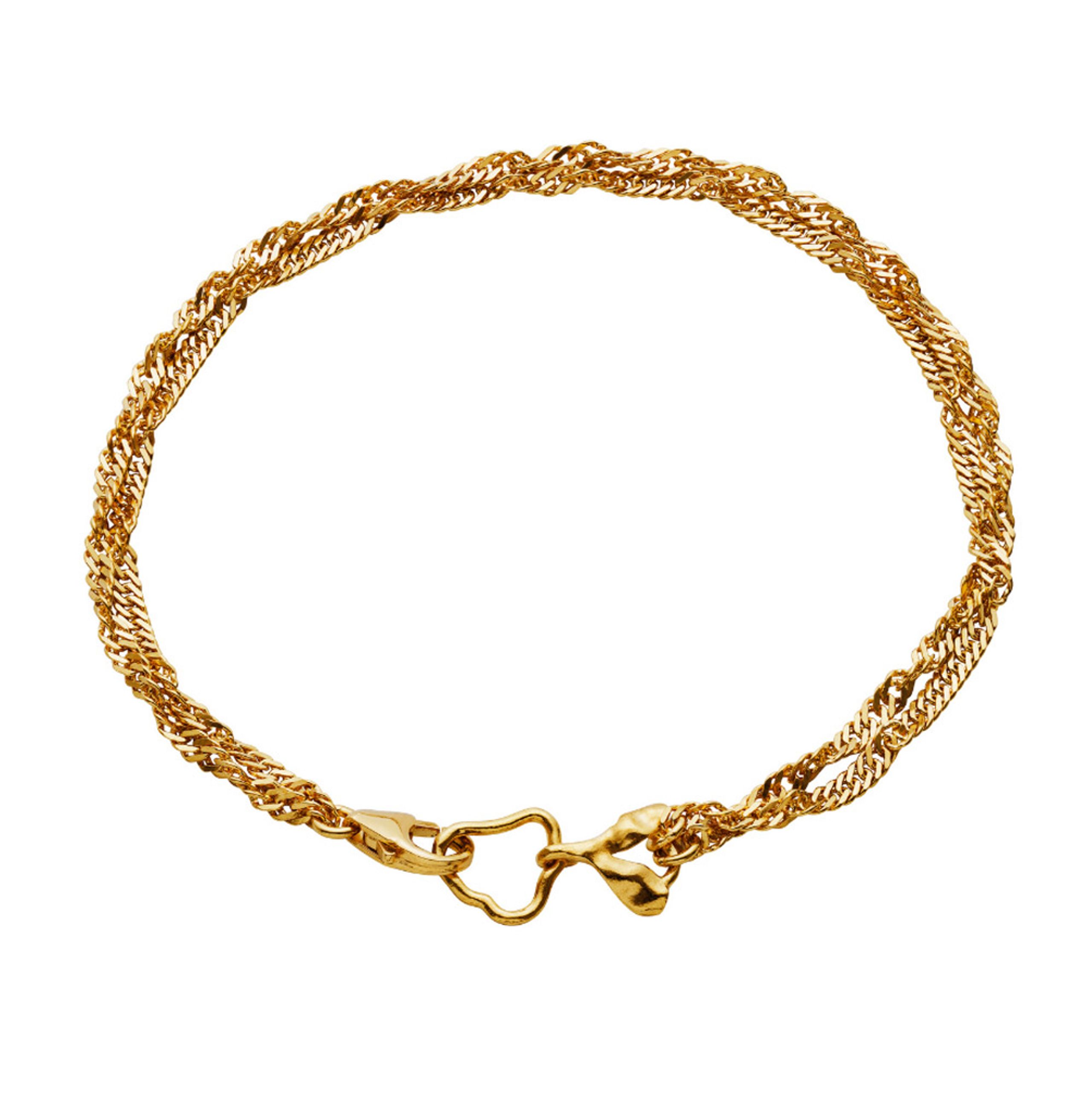 Maanesten - Bracelet - Canna Bracelet - Gold
