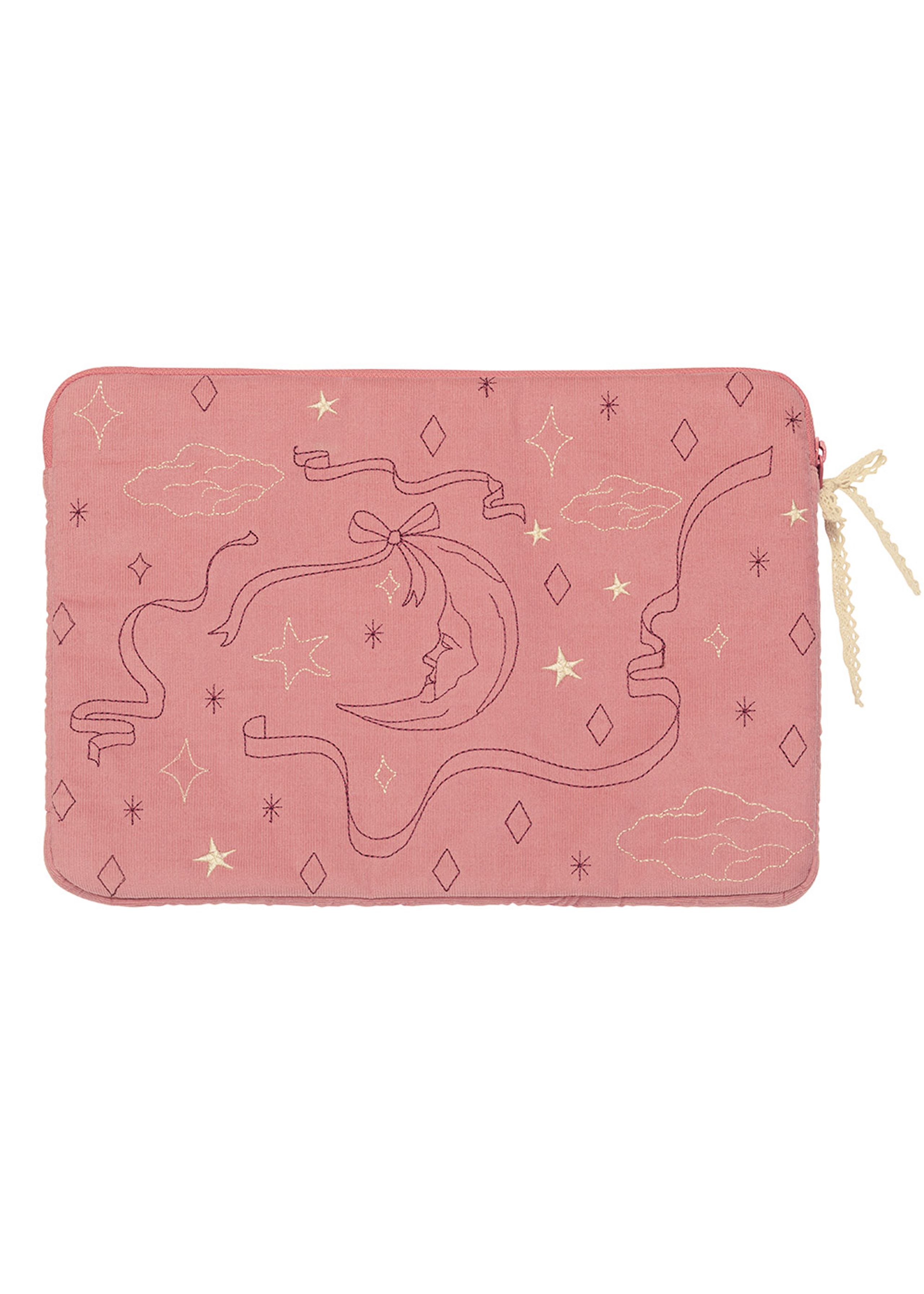 Maanesten - Computer Sleeve - Computer Sleeve - Pink Magic Heart & Moon