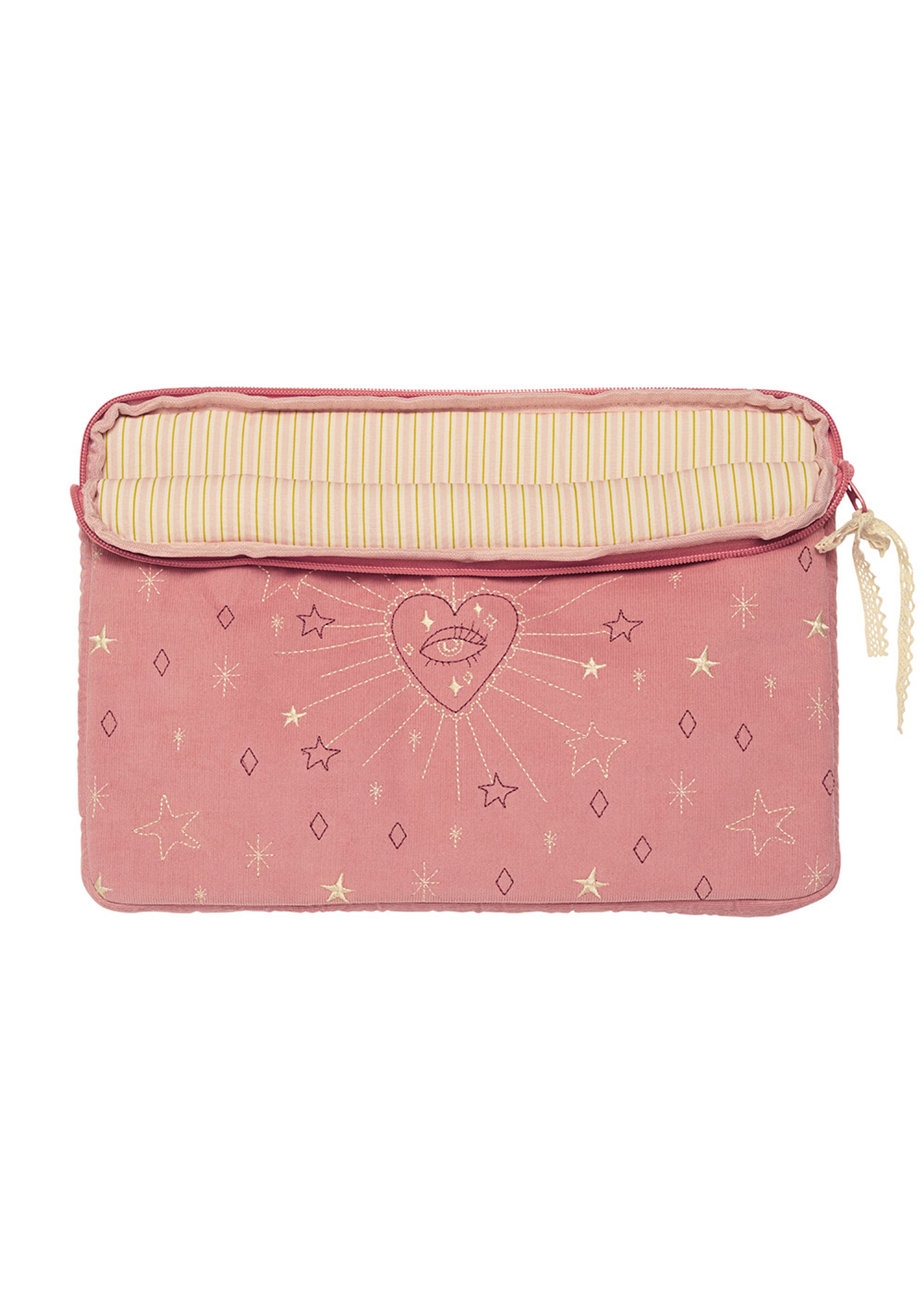 Maanesten - Computer Sleeve - Computer Sleeve - Pink Magic Heart & Moon