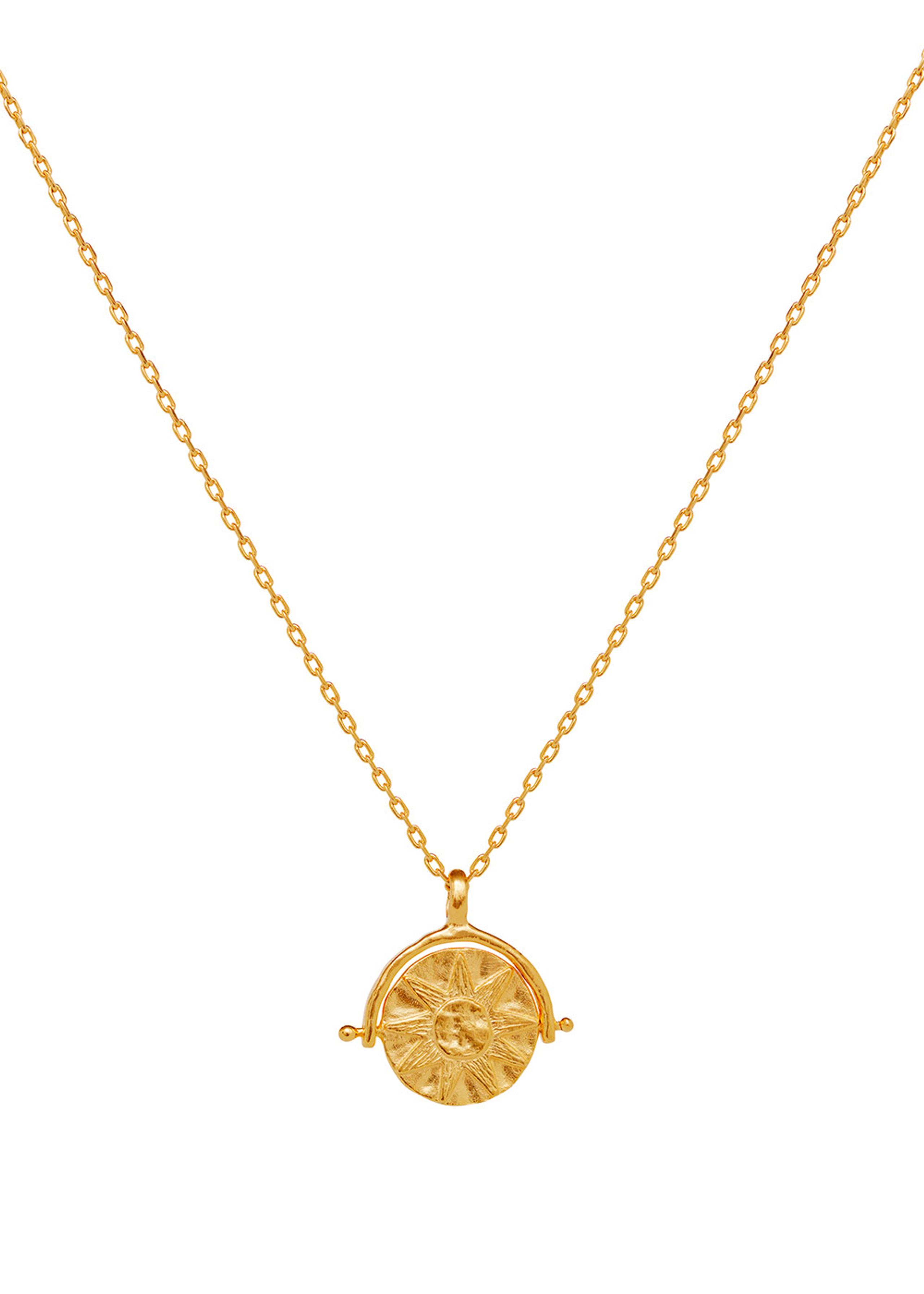 Maanesten - Collier - Bianca Necklace - 18 ct gold plated 925 Sterling silver