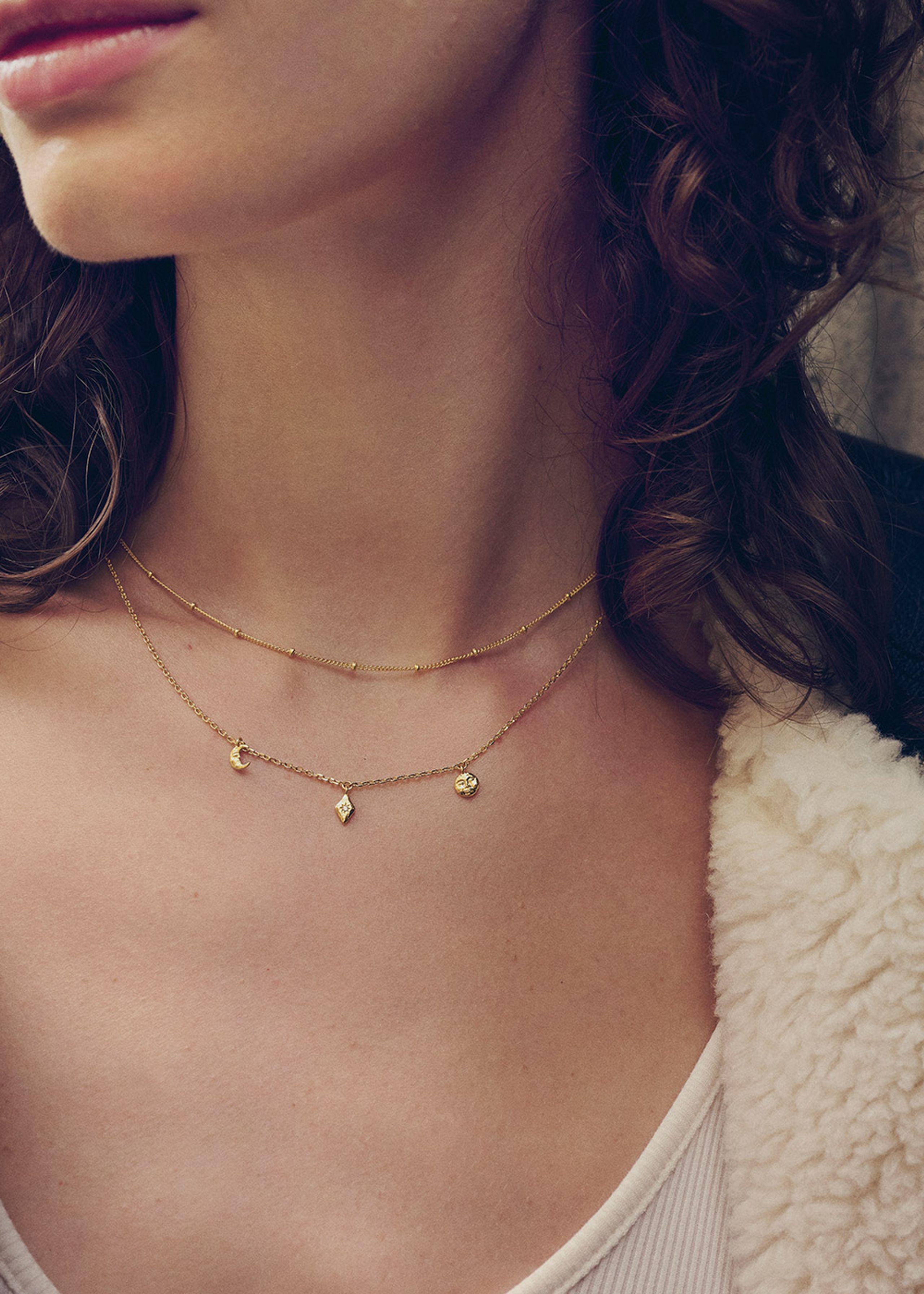 Maanesten - Halsband - Lea Necklace - Gold Plated