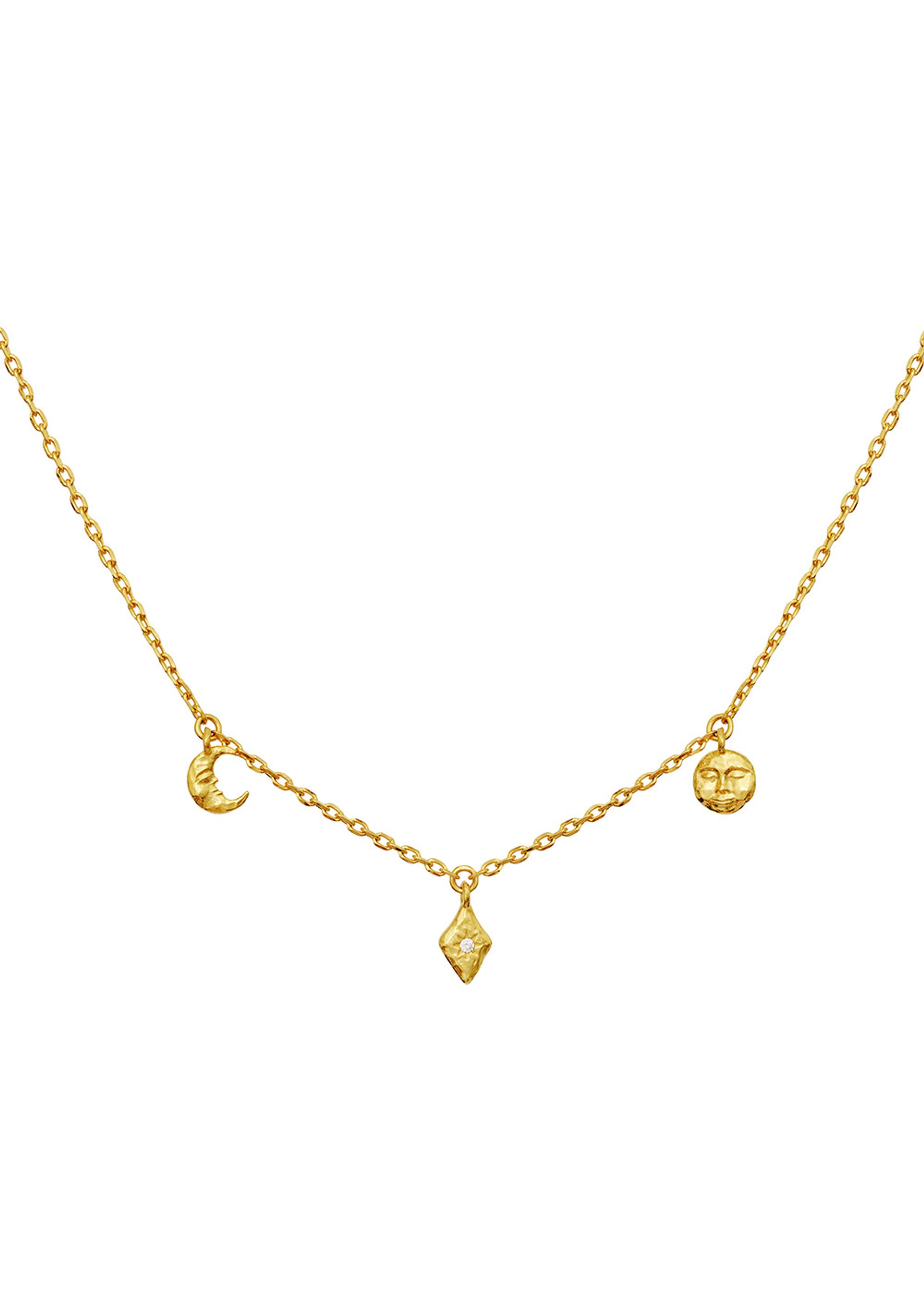 Maanesten - Halsband - Lea Necklace - Gold Plated