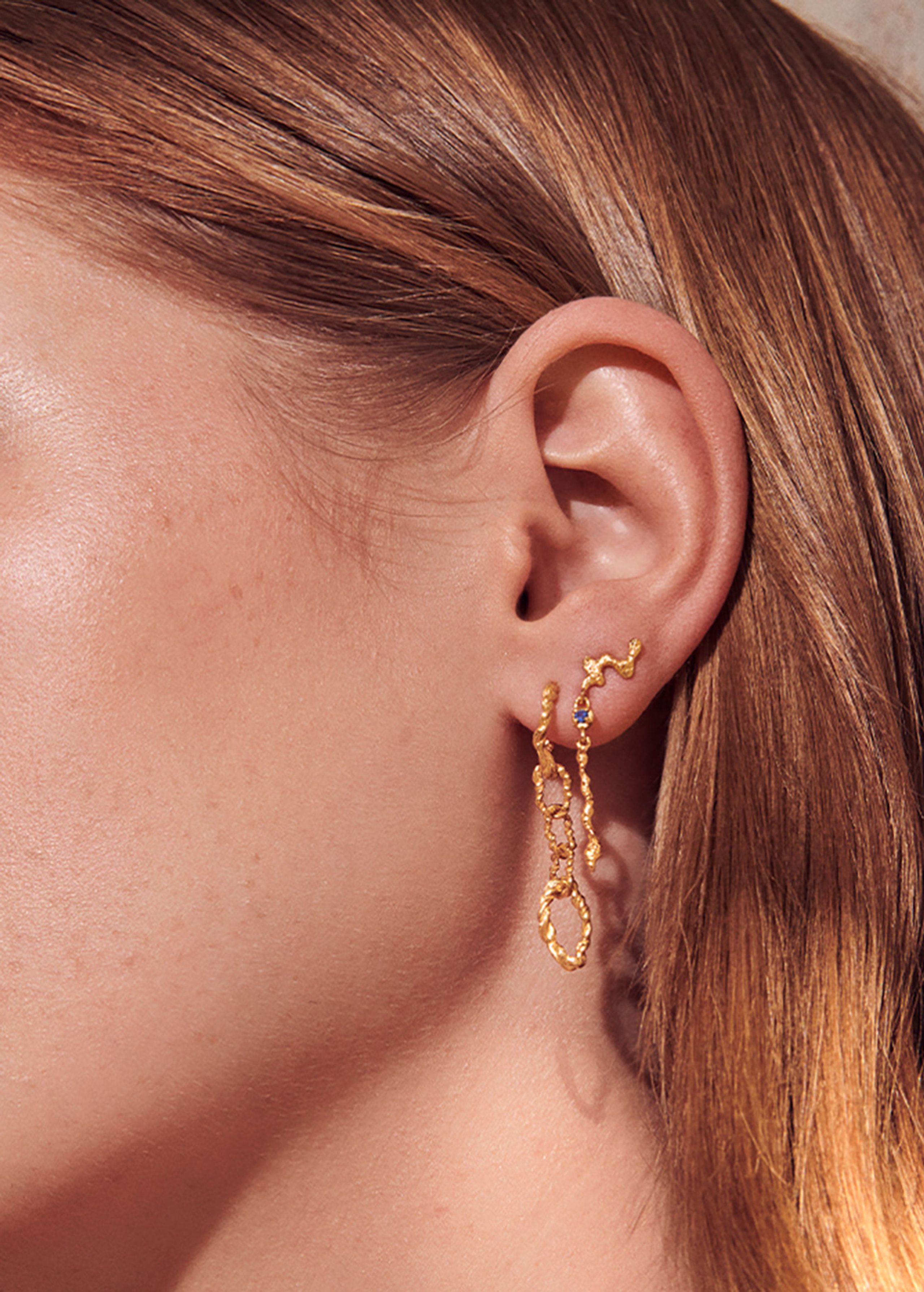 Maanesten - Earring - Edda Earring - Gold