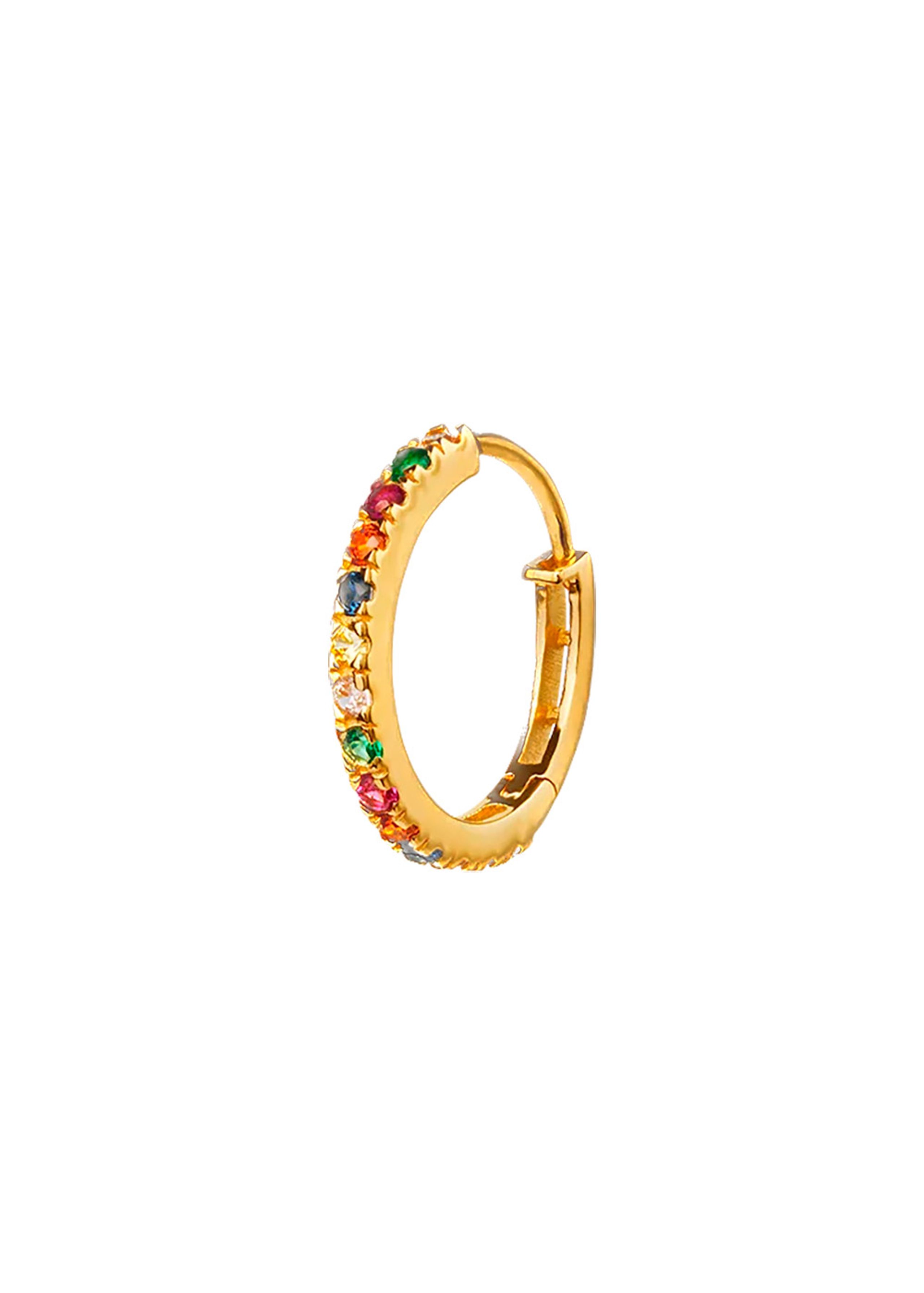Maanesten - - Nubia Big Color Earring - Gold