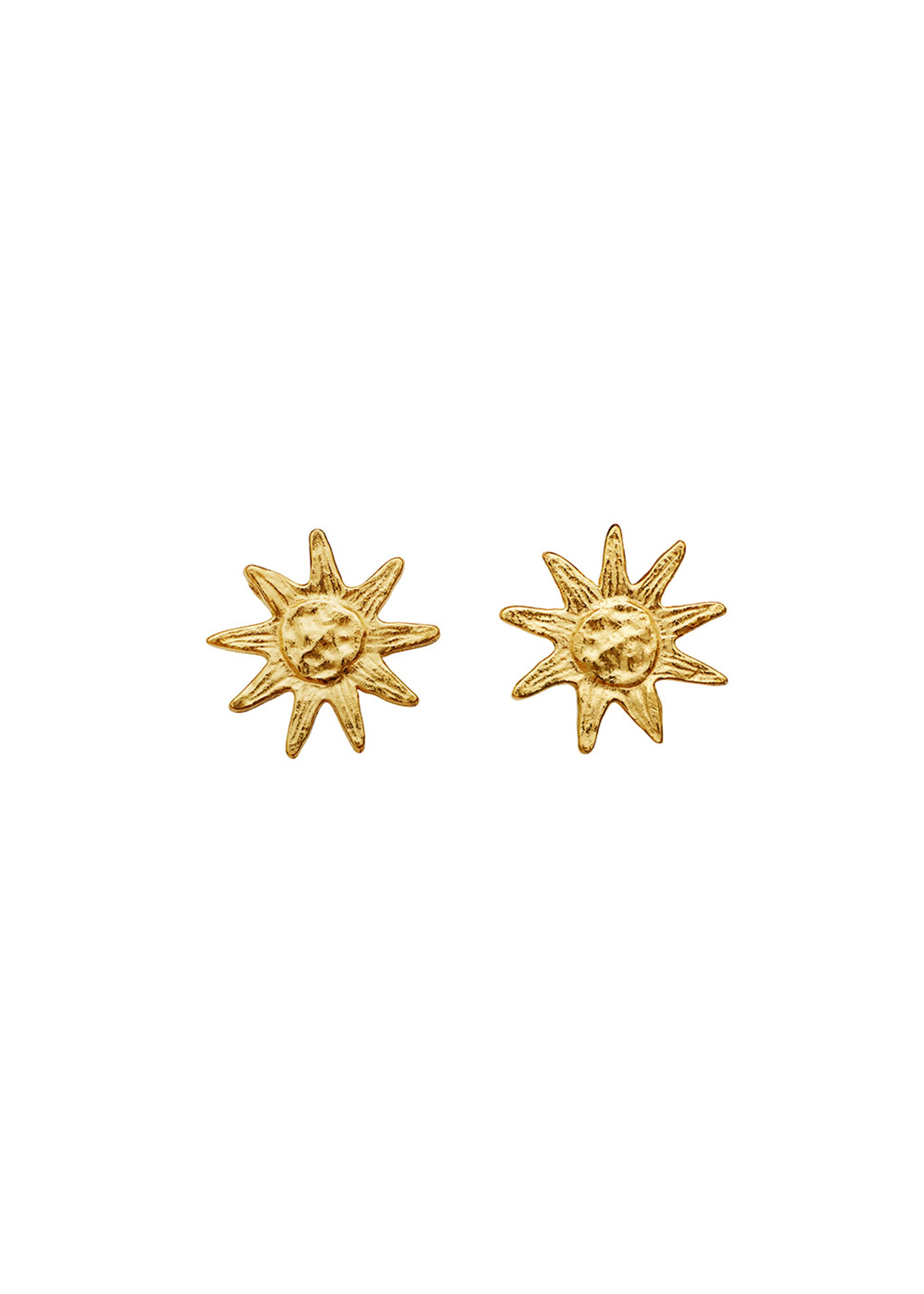 Maanesten - Ørering - June Earrings - 18 ct gold plated 925 Sterling silver