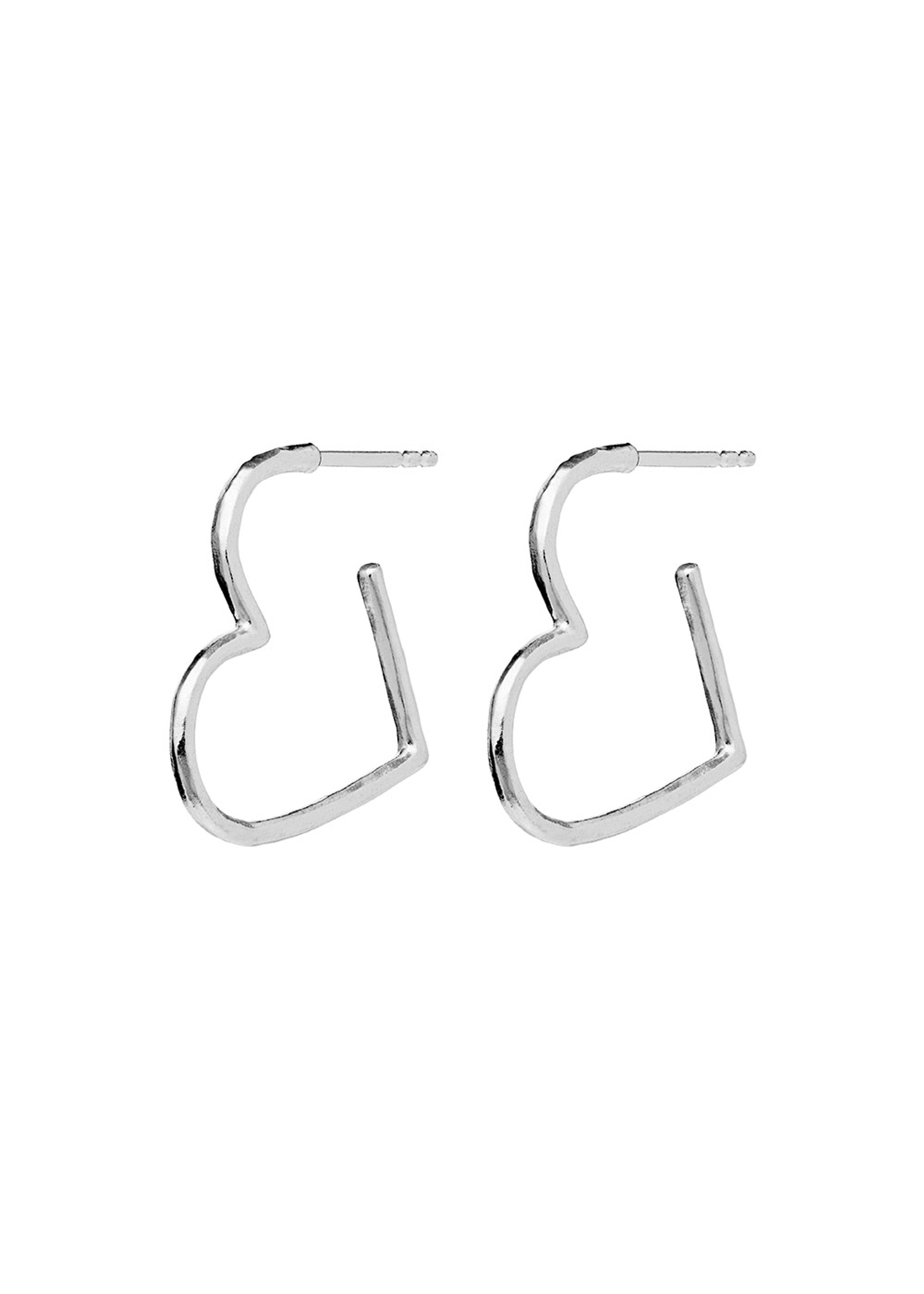 Maanesten - Pendiente - Laia Midi Earrings - Silver