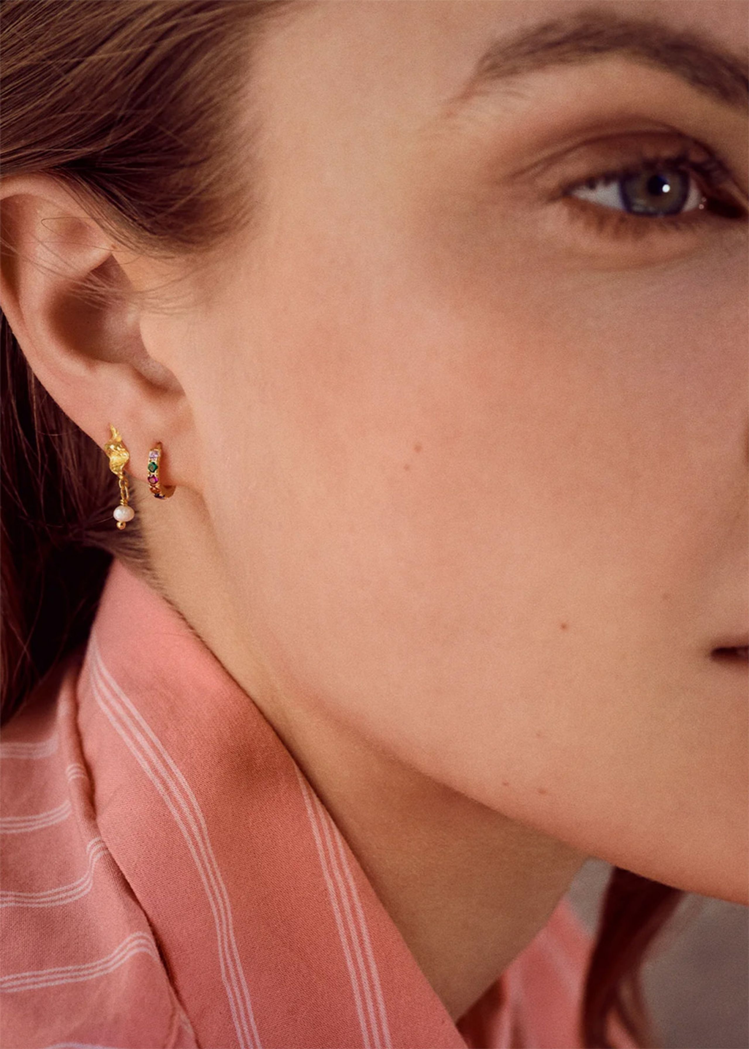 Maanesten - Earring - Lucca Earring - Goldplated