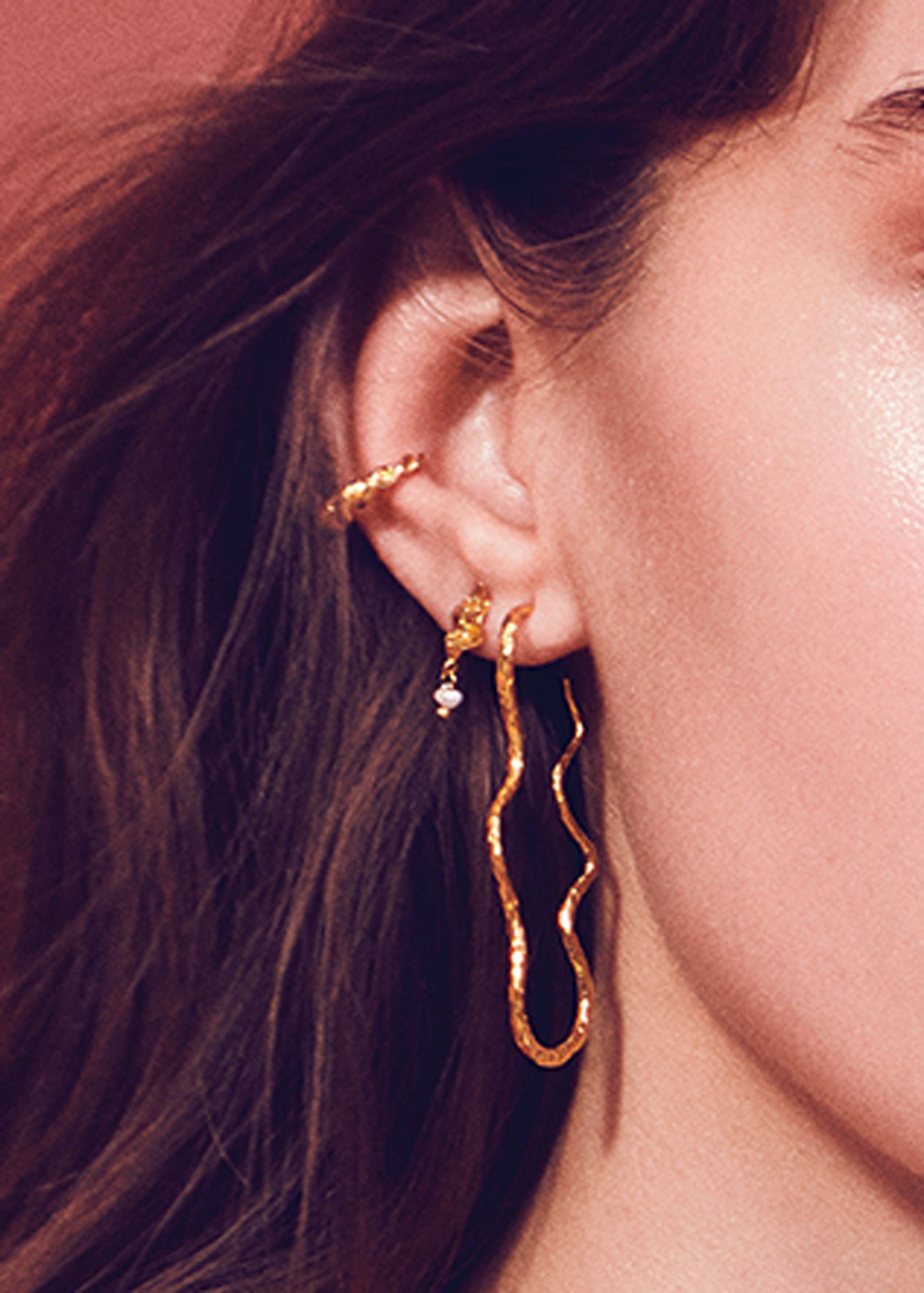 Maanesten - Earring - Lucca Earring - Gold