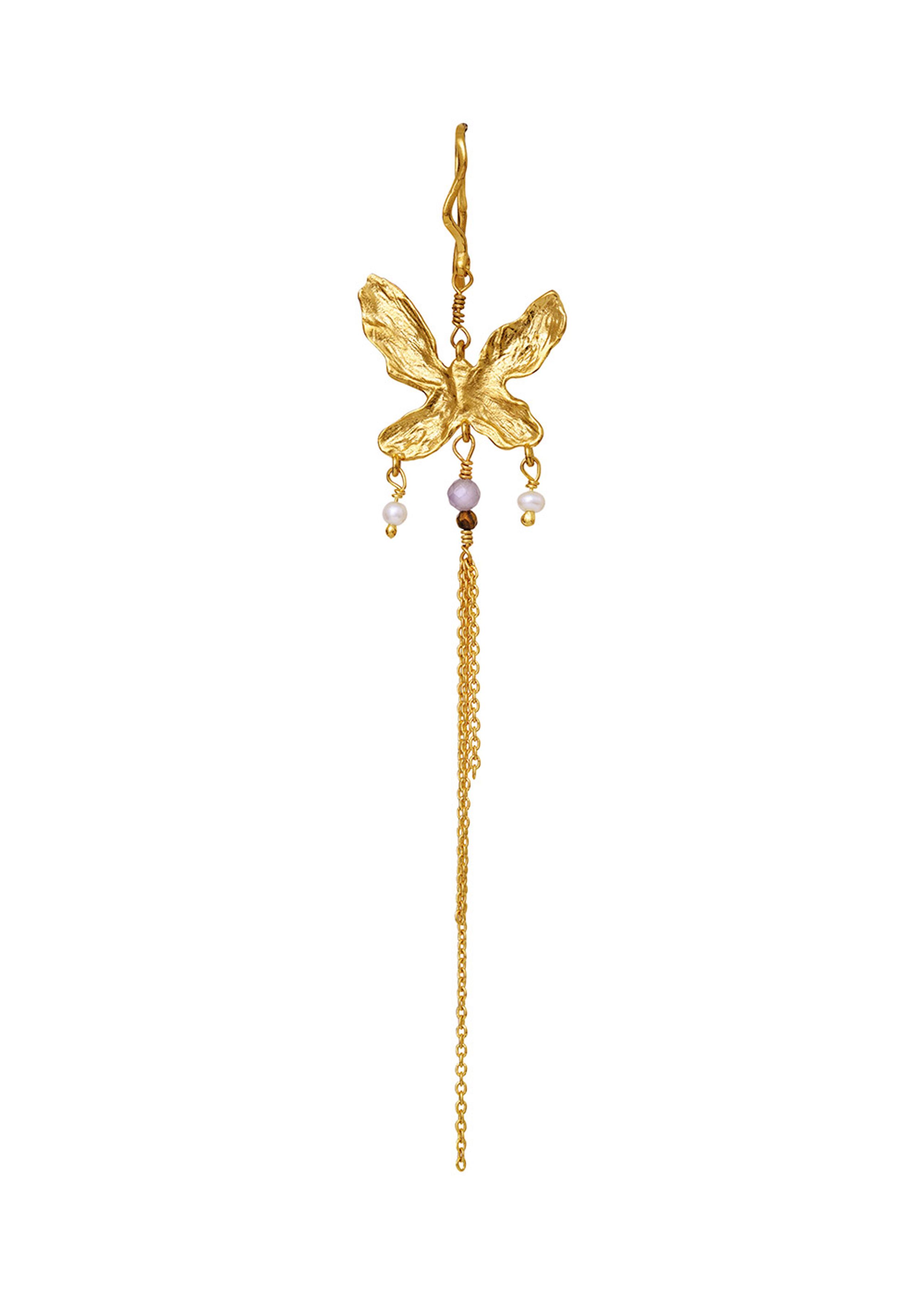 Maanesten - - Uira Single Earring - Gold