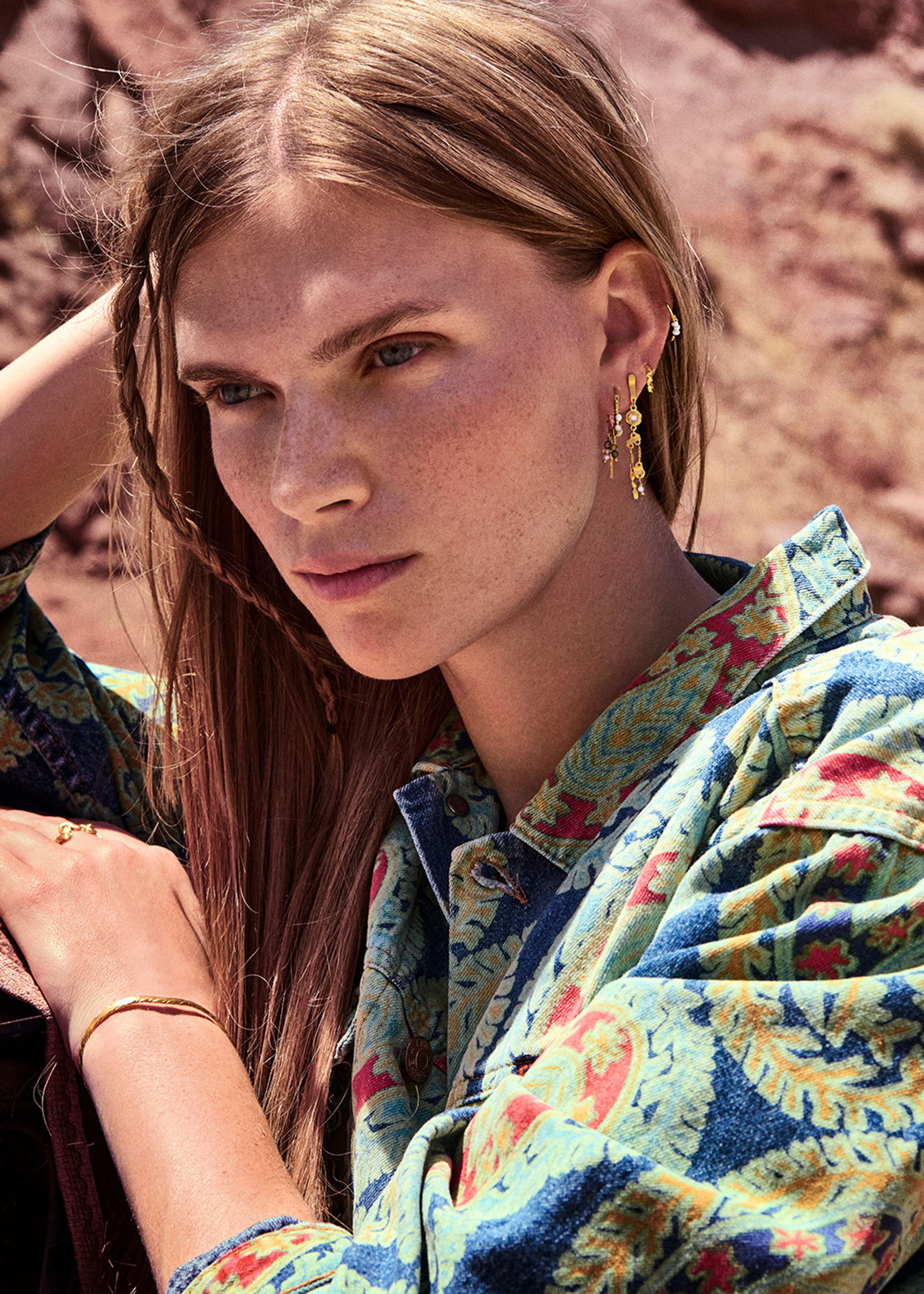 Maanesten - Boucles d'oreilles - Amalie Earrings - Gold