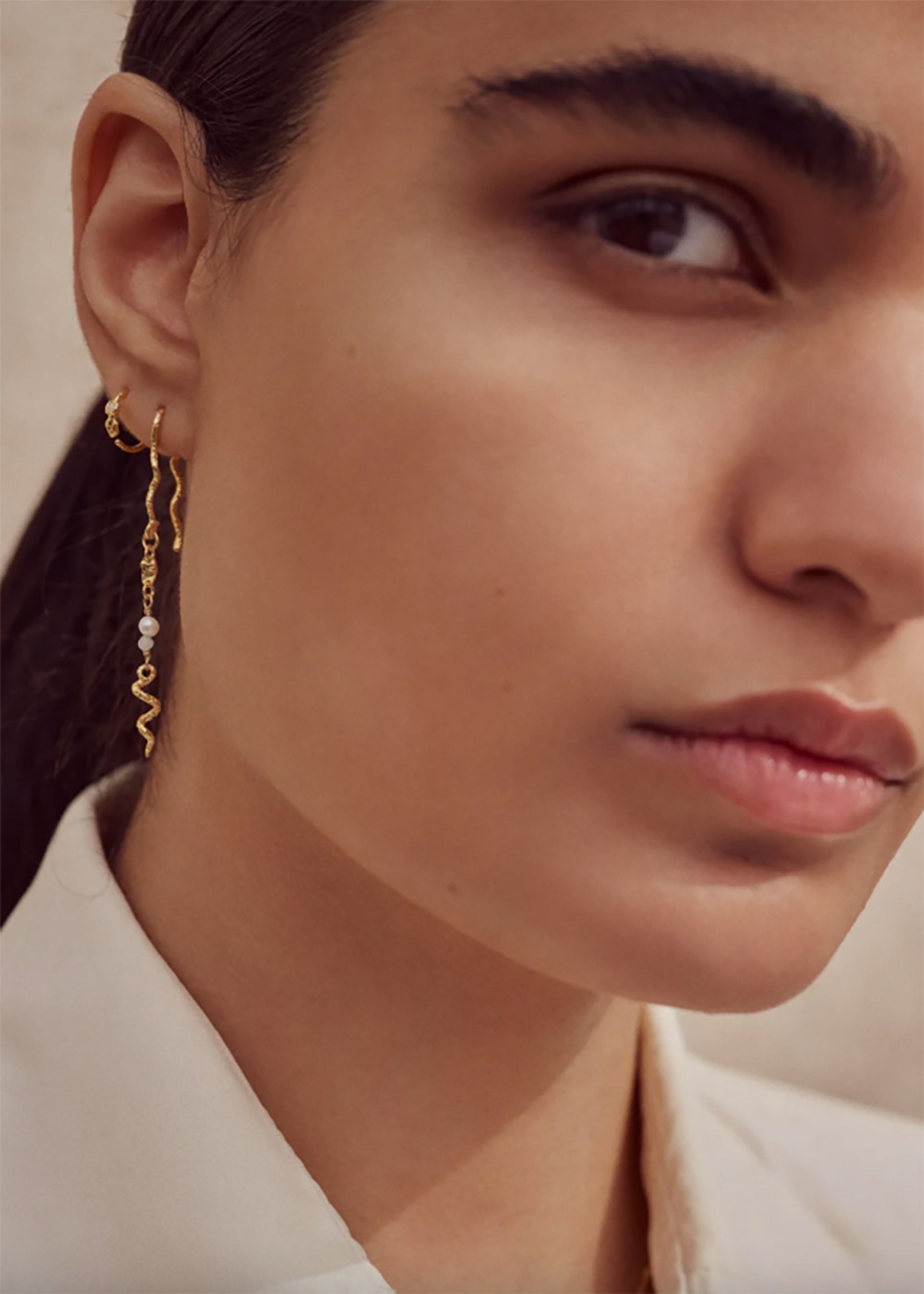 Maanesten - Earrings - Elisa Earrings - Gold