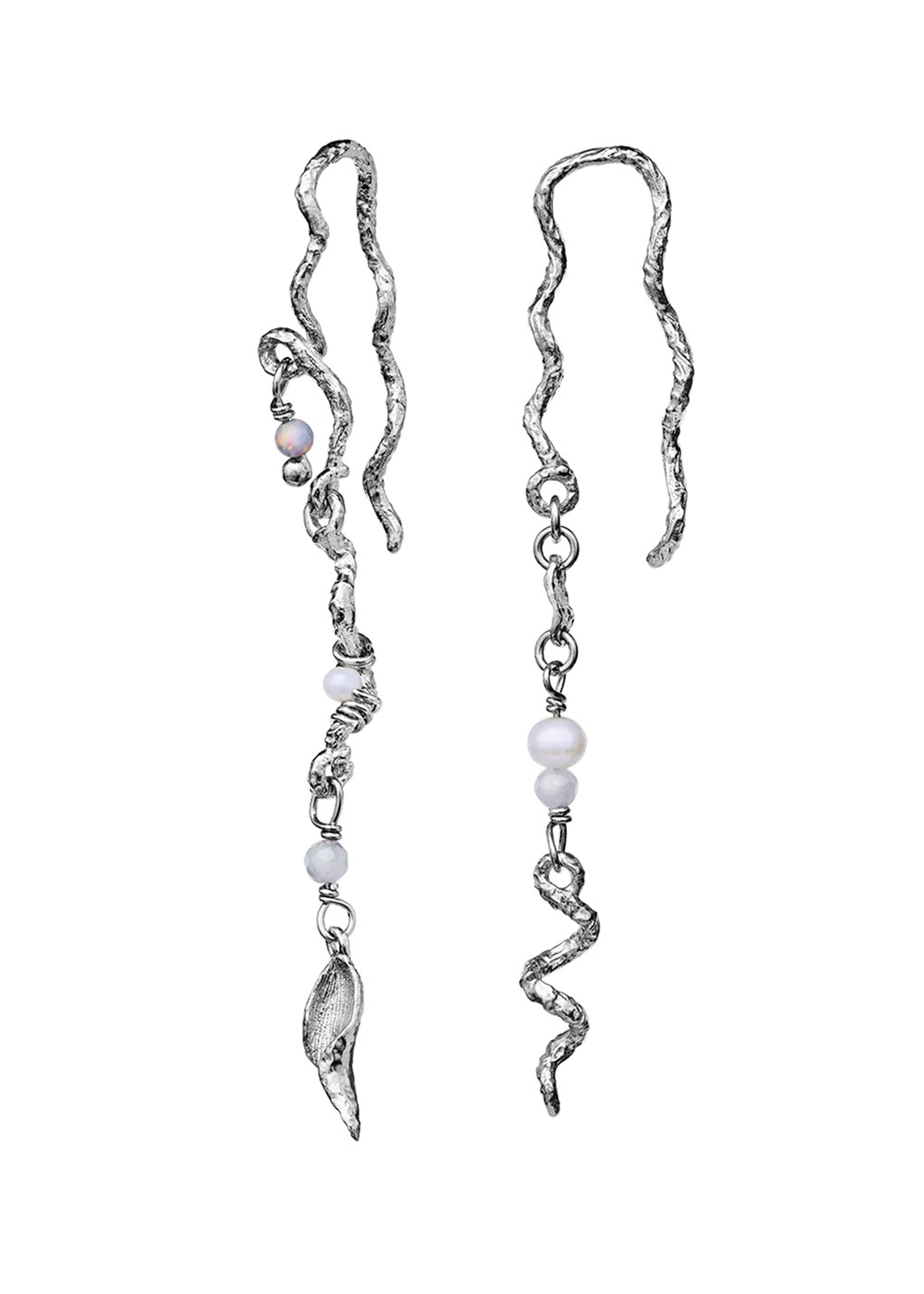 Maanesten - Náušnice - Elisa Earrings - Silver