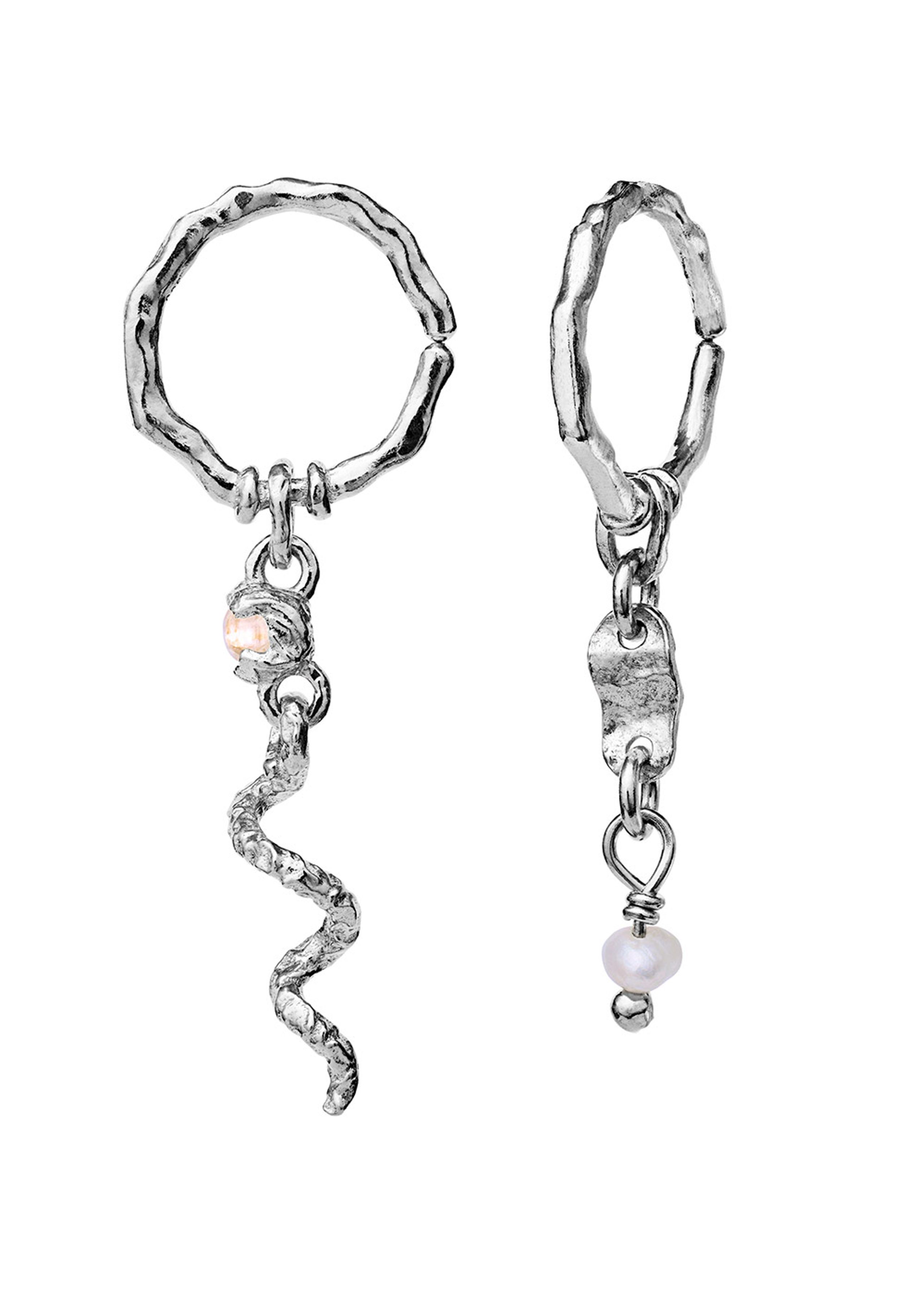 Maanesten - Earrings - Evelyn Earrings - Silver