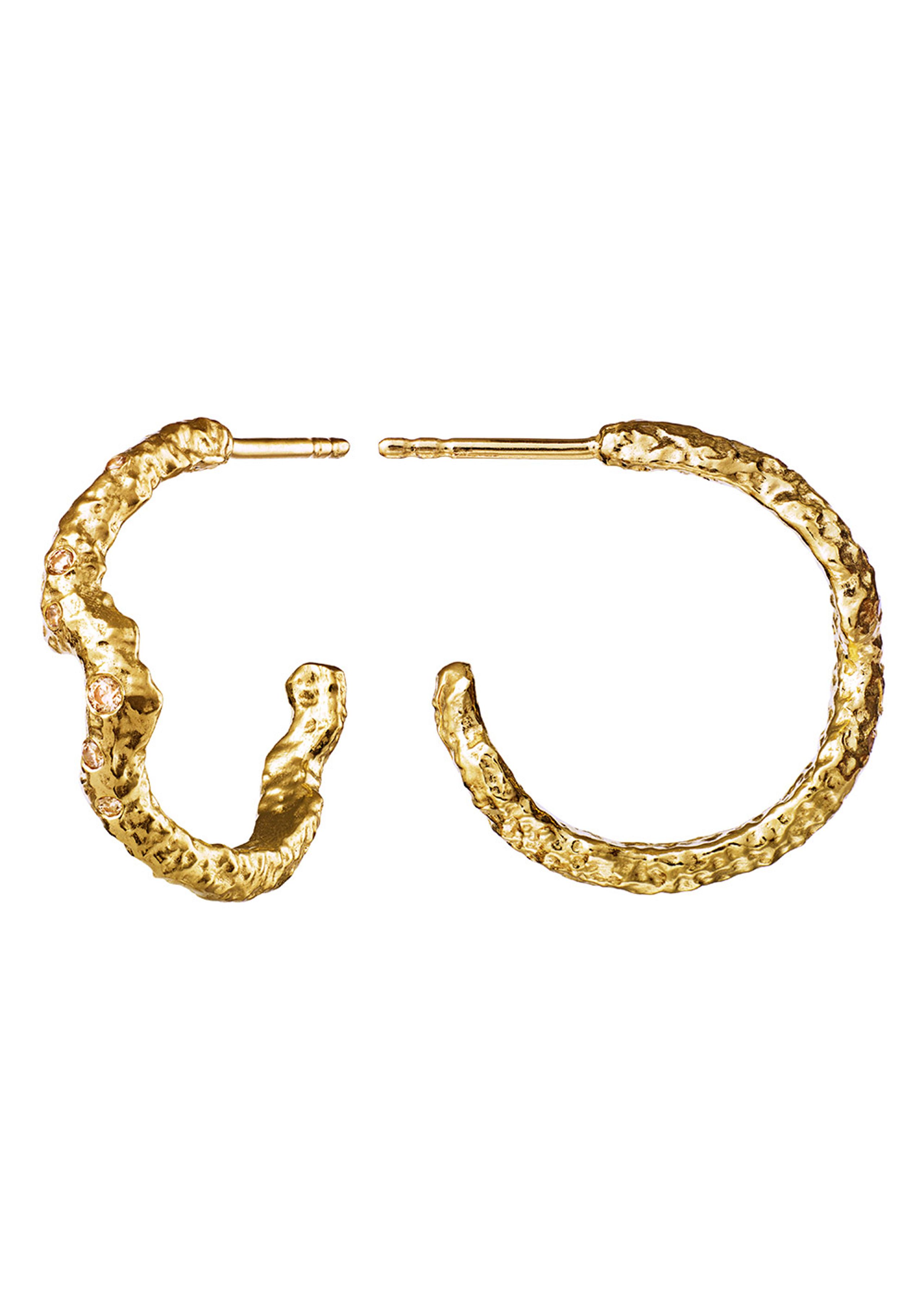 Maanesten - Pendientes - Janine Grande Earrings - Gold