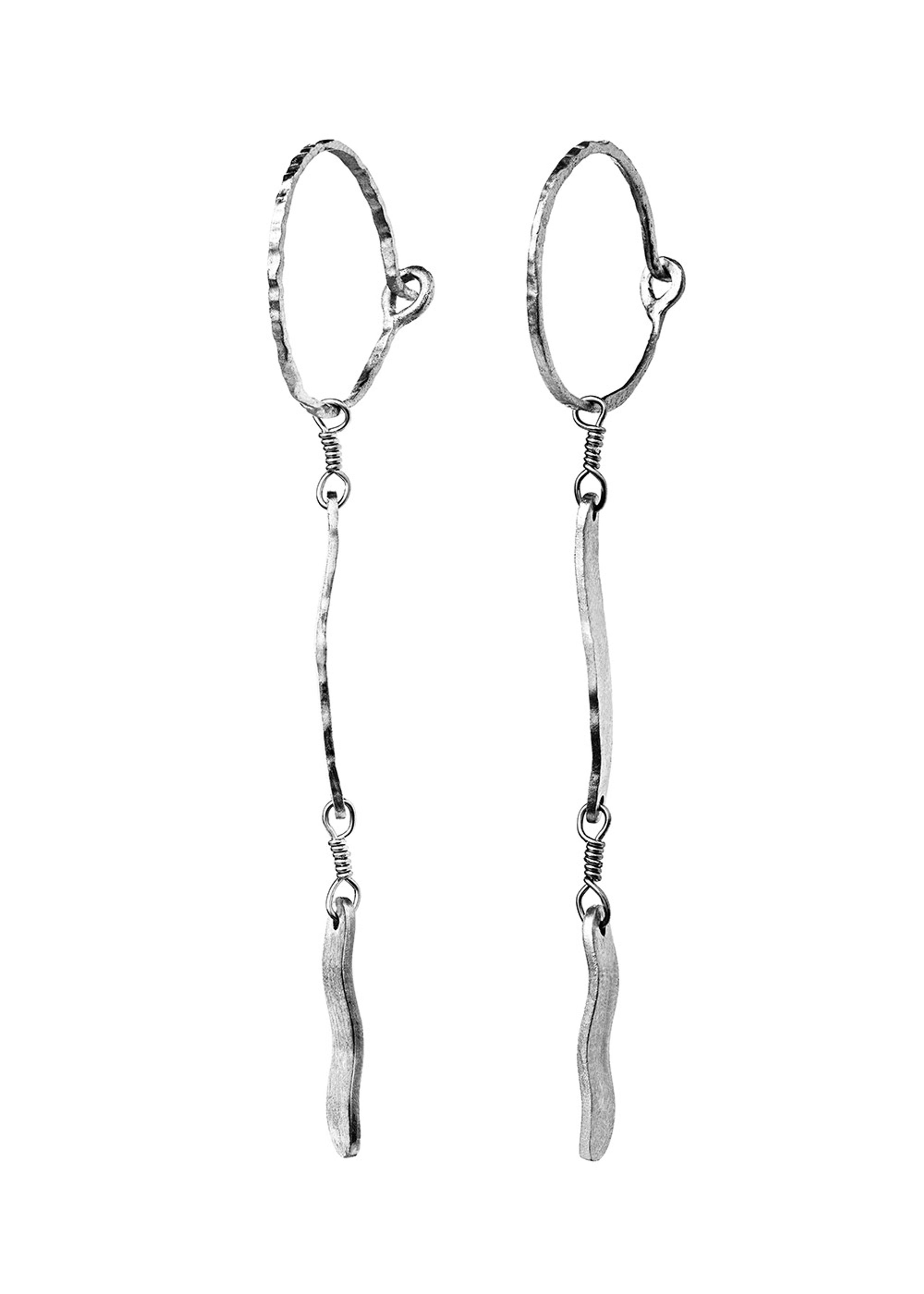 Maanesten - Kolczyki - Lila Earrings - Silver